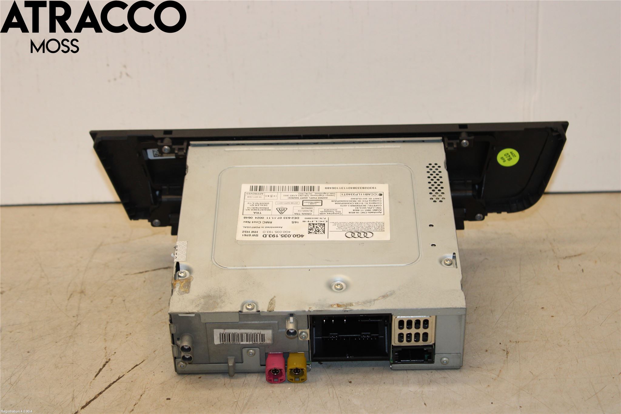 Audi A6/S6 4G 11-18 Stereo Forsterker