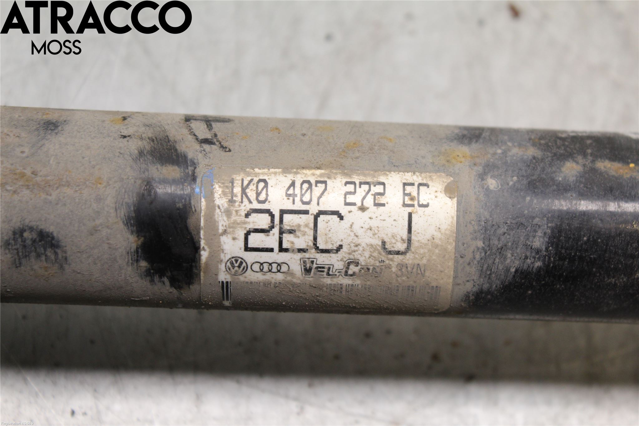 Volkswagen VW GOLF VI 09-13 Drivaksel Foran Kompl Høyre