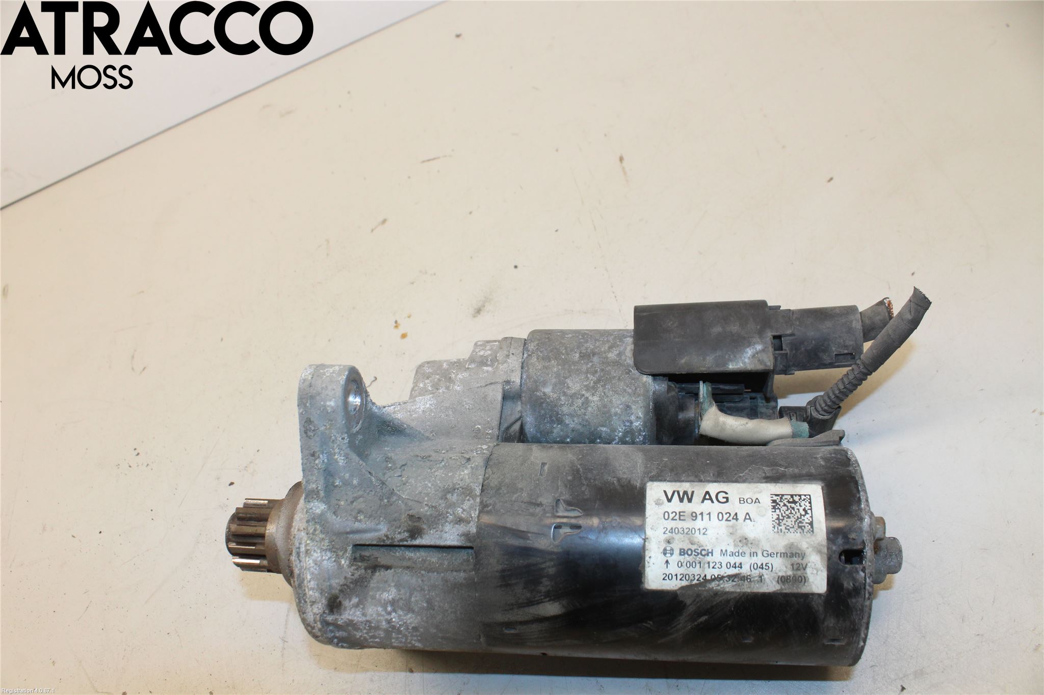 Volkswagen VW TOURAN 10-15 Startmotor Diesel