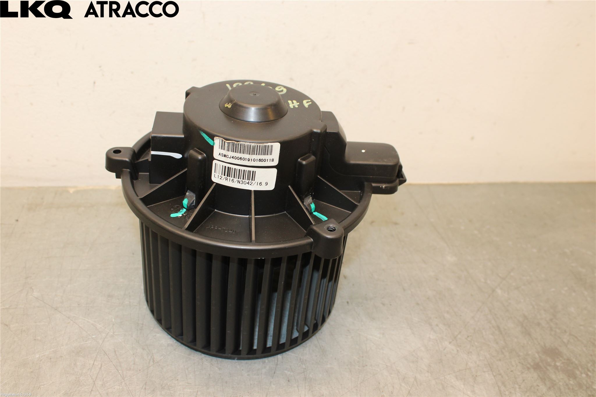 MG ZS EV 20- Varmeapparat Viftemotor