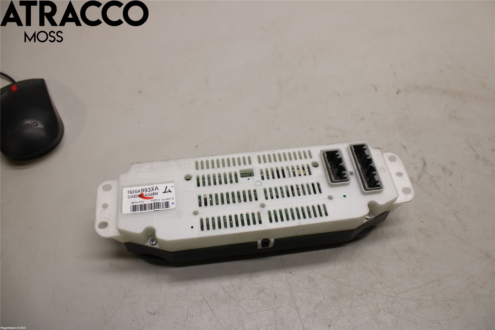 Mitsubishi OUTLANDER 13-21 Varme Ac Betjening-Display