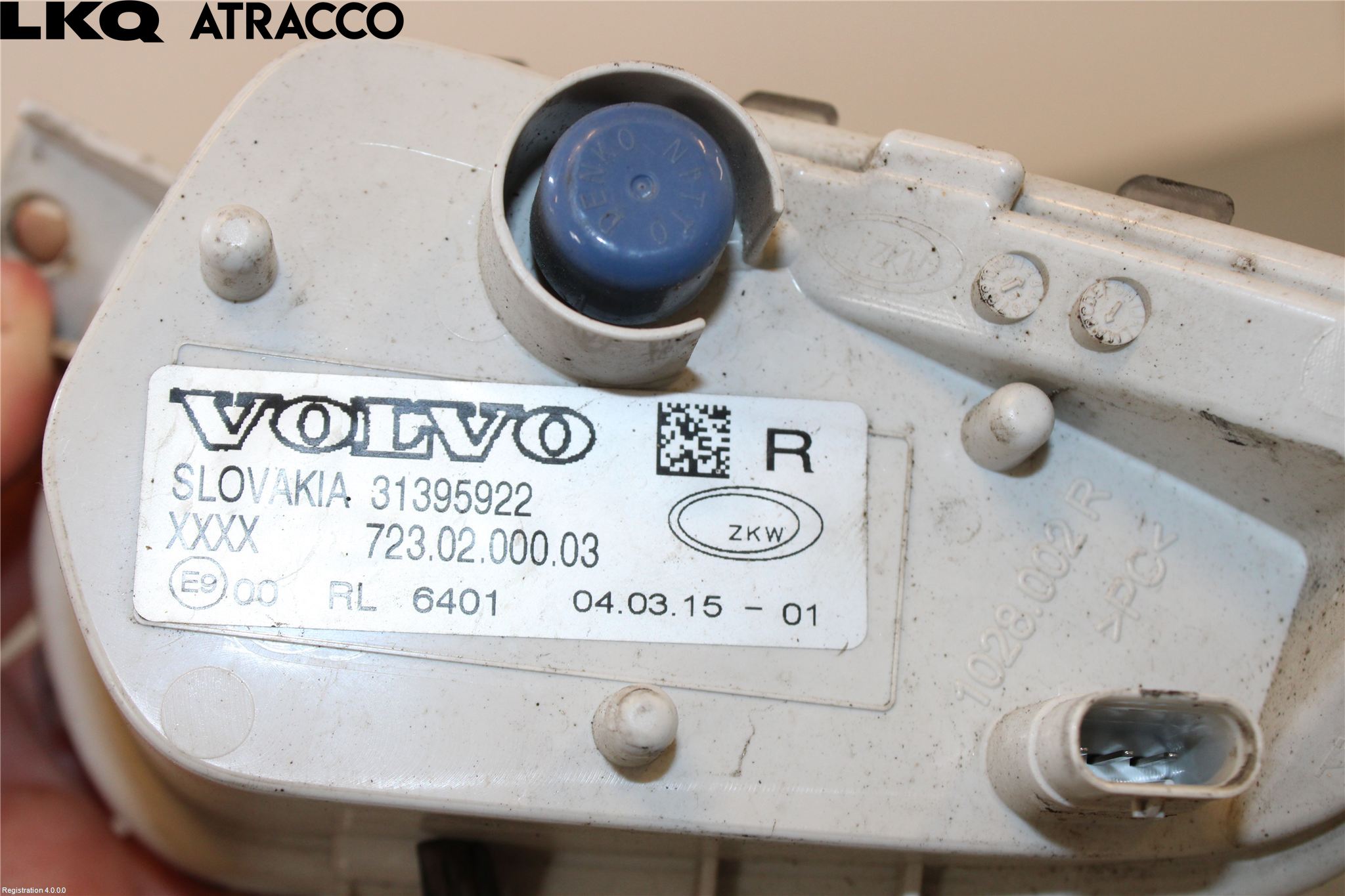 Volvo V40 12-19 Frontlykt-Kurve-Tåkelys