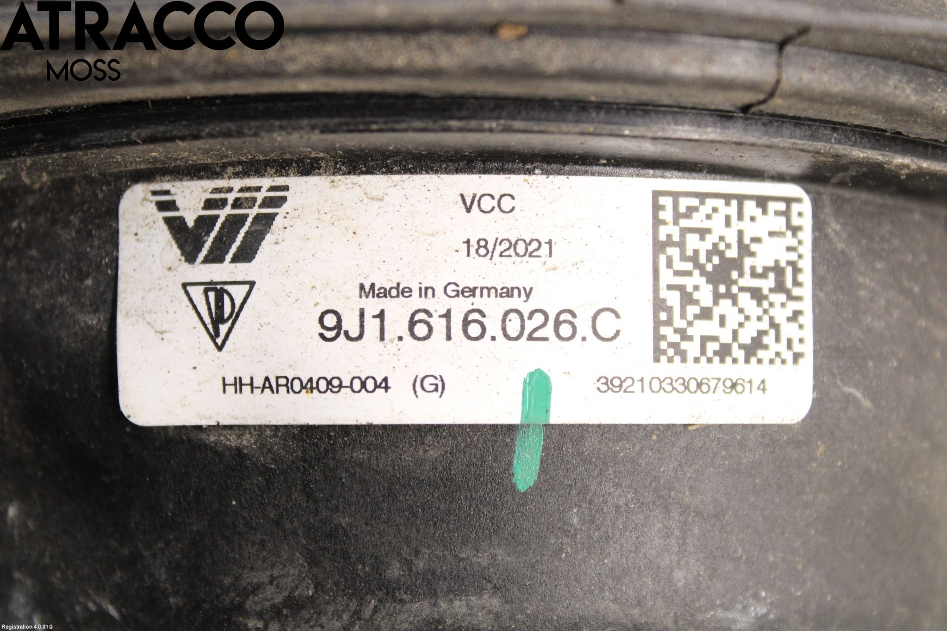 Porsche TAYCAN 20- Nivåreg Belg - Luftpute