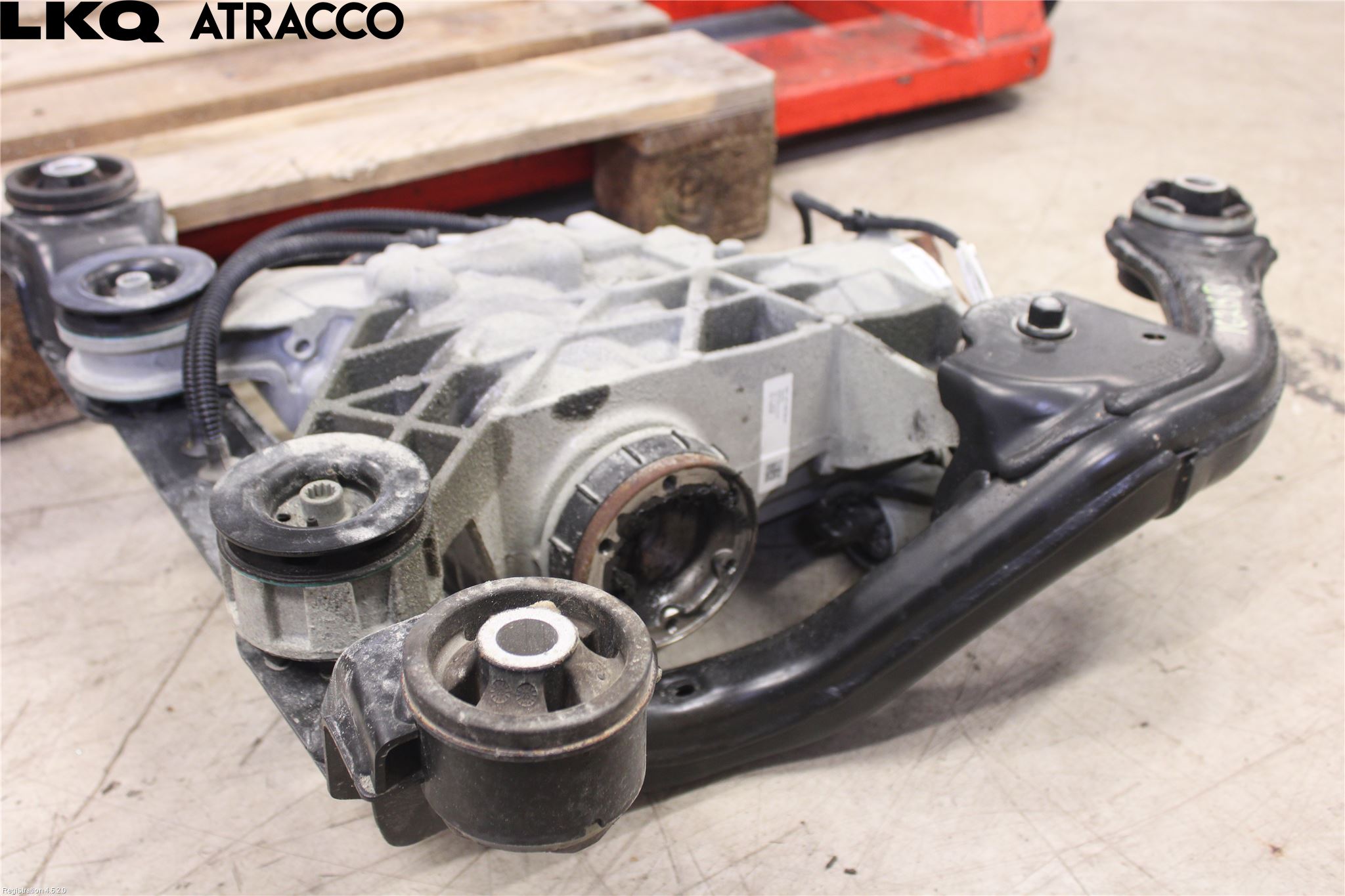 Volkswagen VW CADDY 21- Bakaksel Kardang Bak -Diff