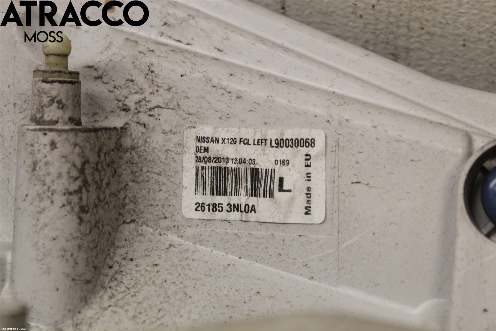 Nissan LEAF 11-17 Frontlykt Hus Venstre