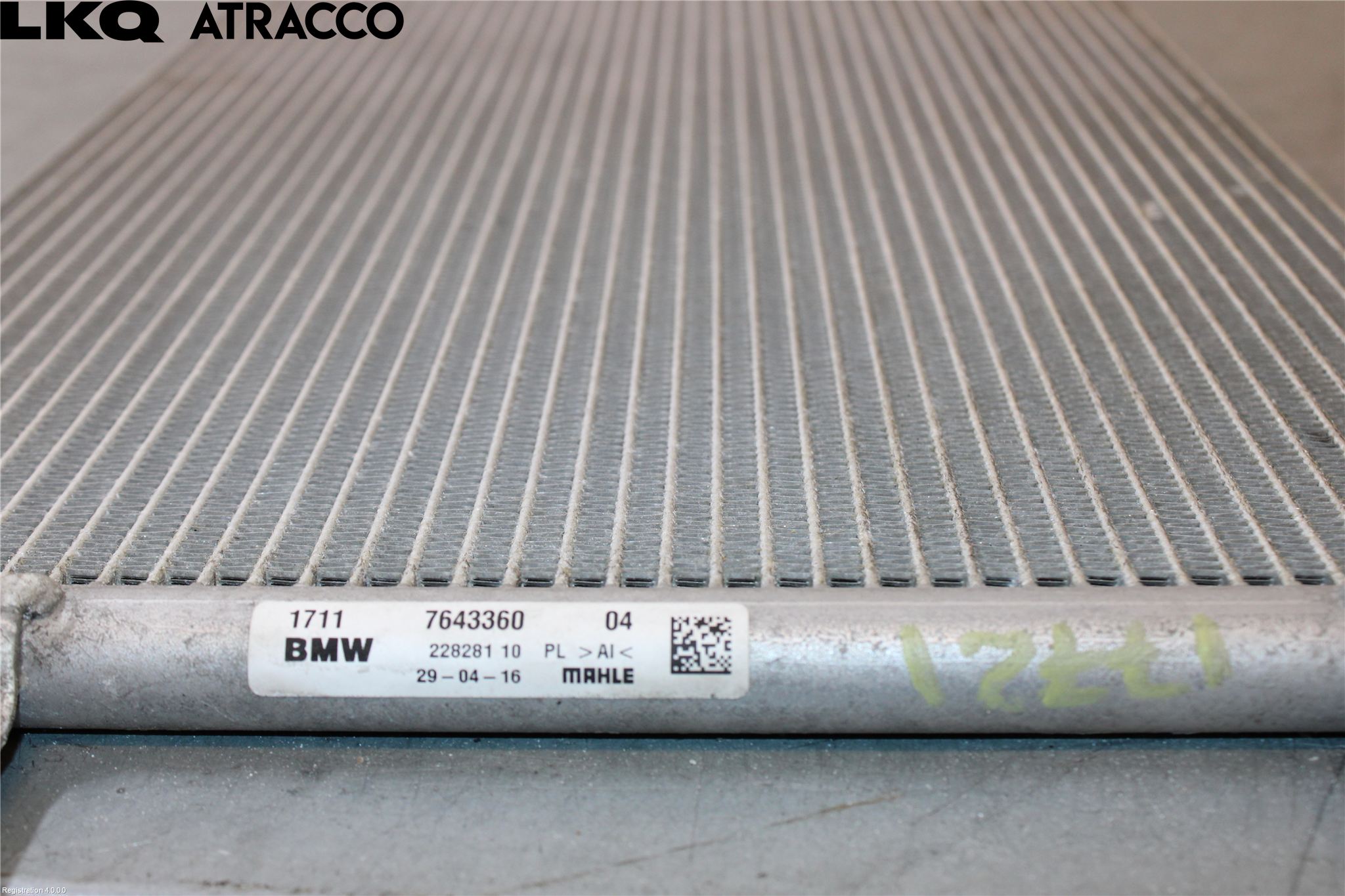 BMW 2 F45 Active Tourer 14-21 Radiator Oljekjøler Automatgea