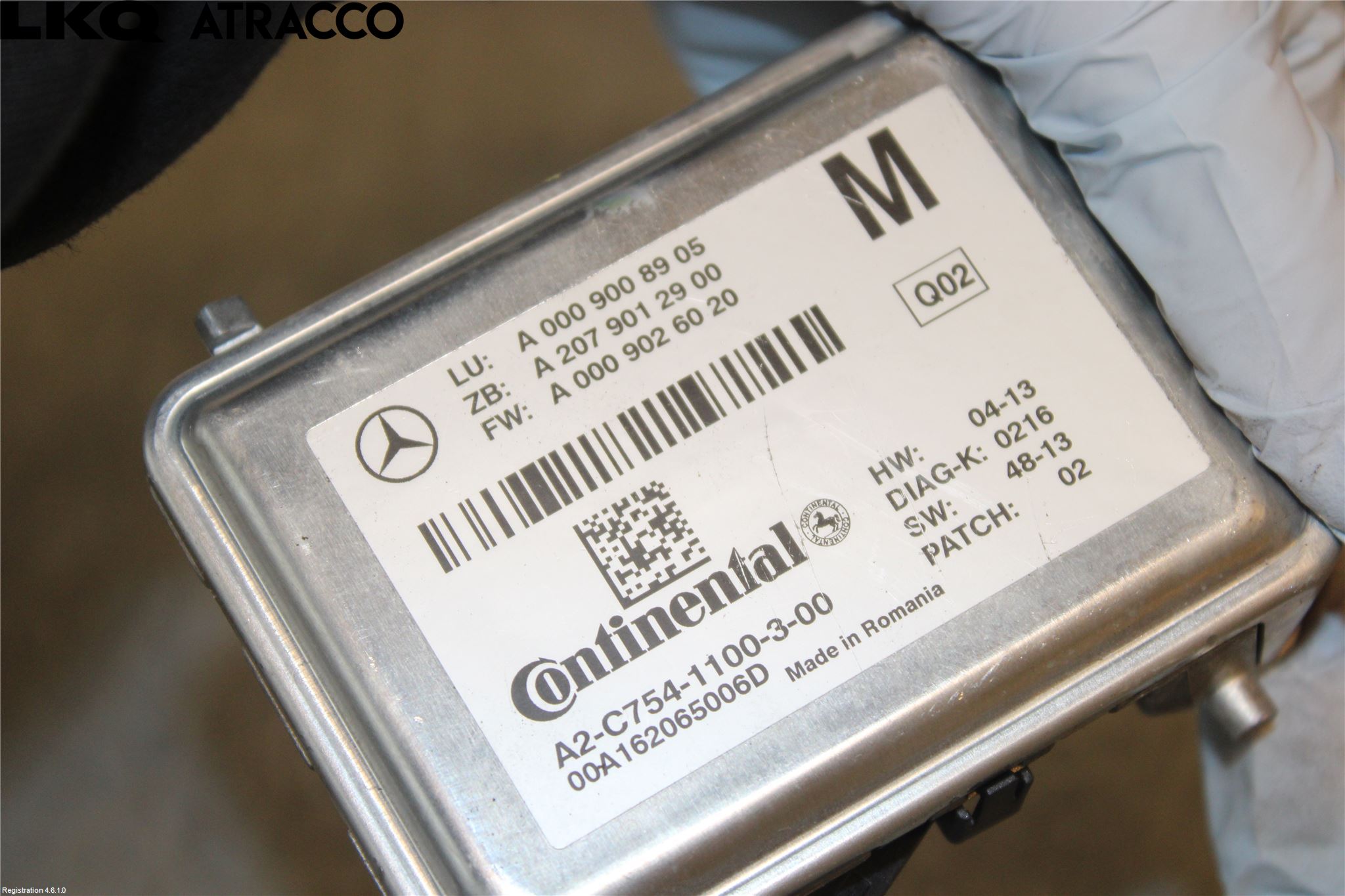 Mercedes-Benz MB VITO/V-KLASS (W640,W447,W448) 14- Parkeringshjelp Kamera