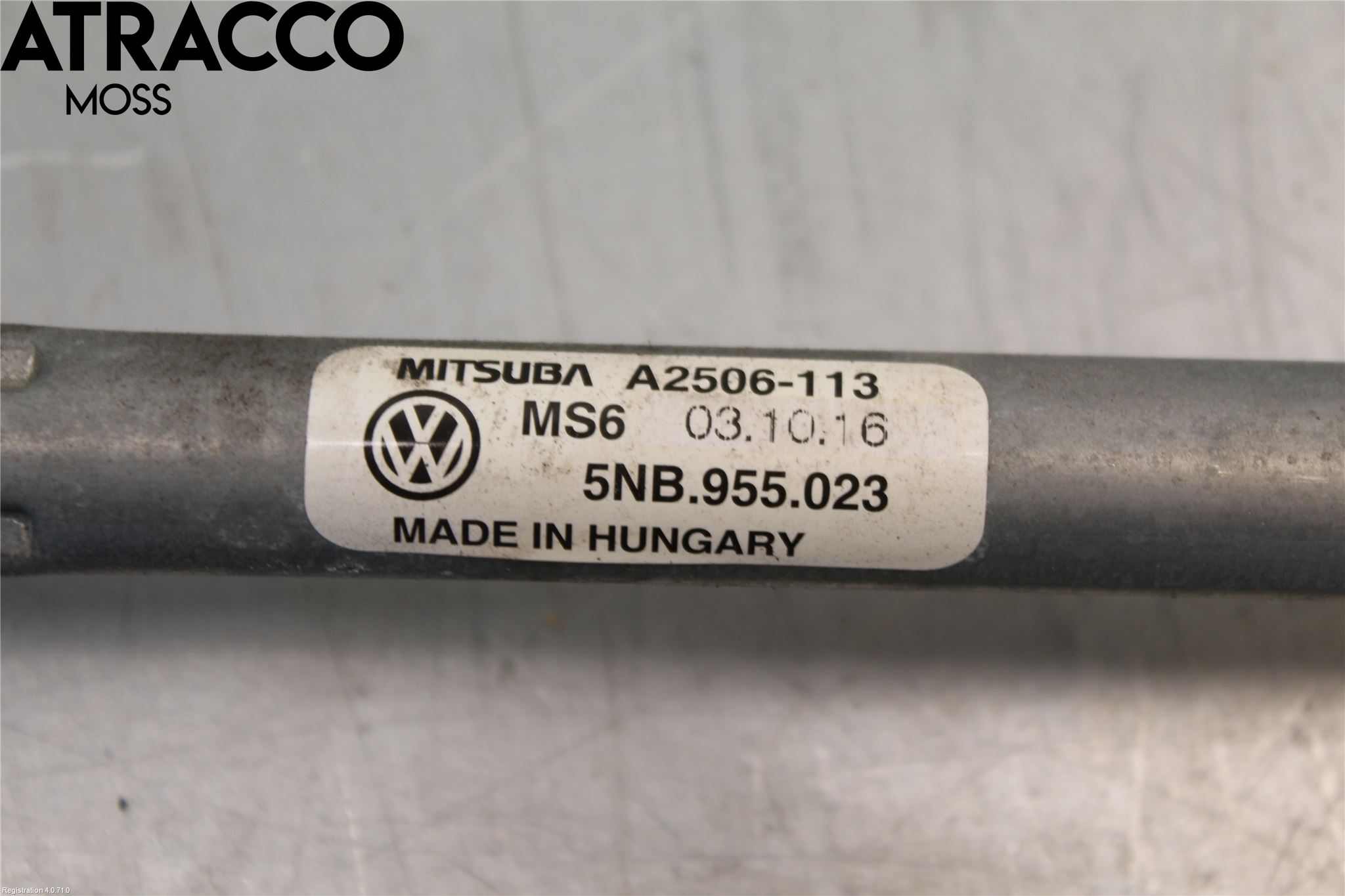 Volkswagen VW TIGUAN 16-24 Viskermotor Frontrute