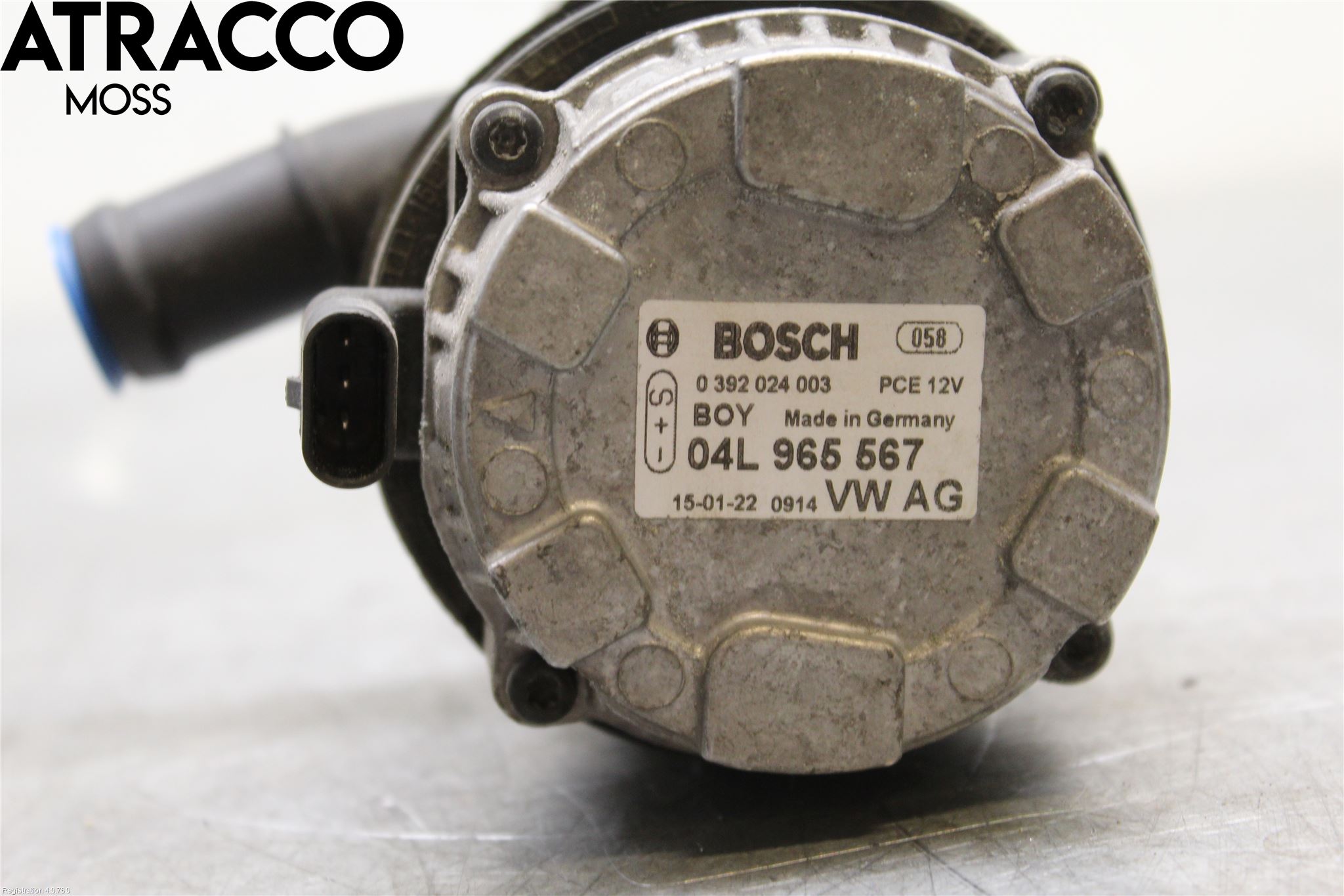 Volkswagen VW GOLF / E-GOLF VII 13-20 Vannpumpe