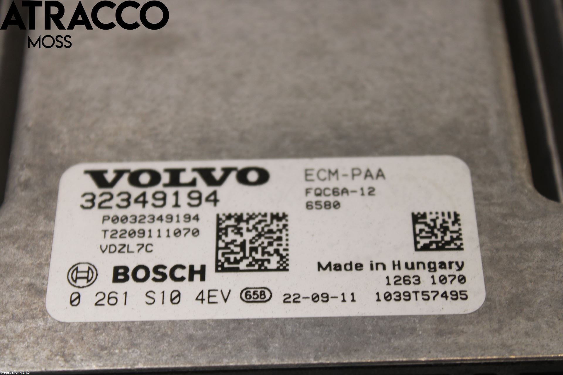 Volvo XC40/RECHARGE 18- Styreenhet Innsprøytning