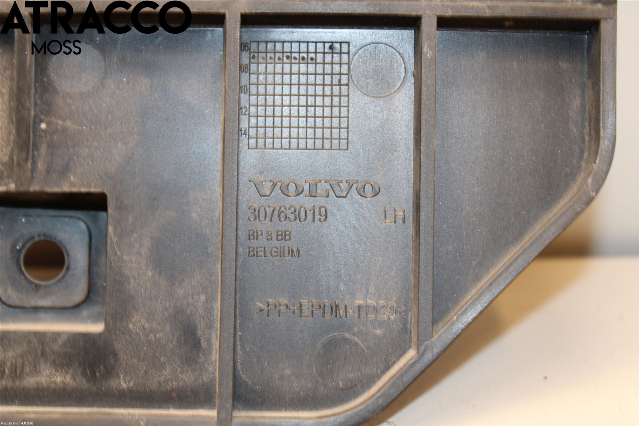 Volvo V50 08-12 Støtfangerfeste Bak Venstre