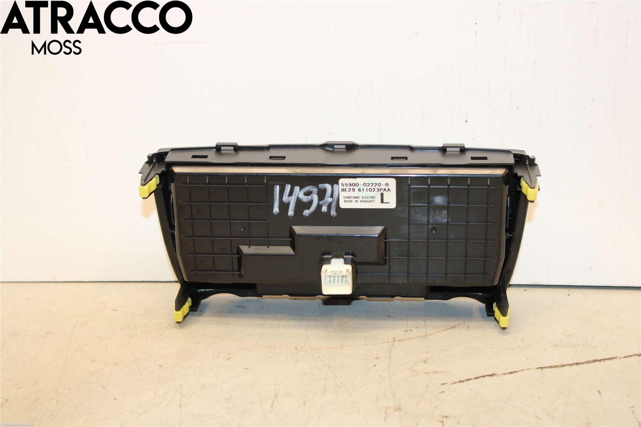 Toyota AURIS 10-12 Varme Ac Betjening-Display