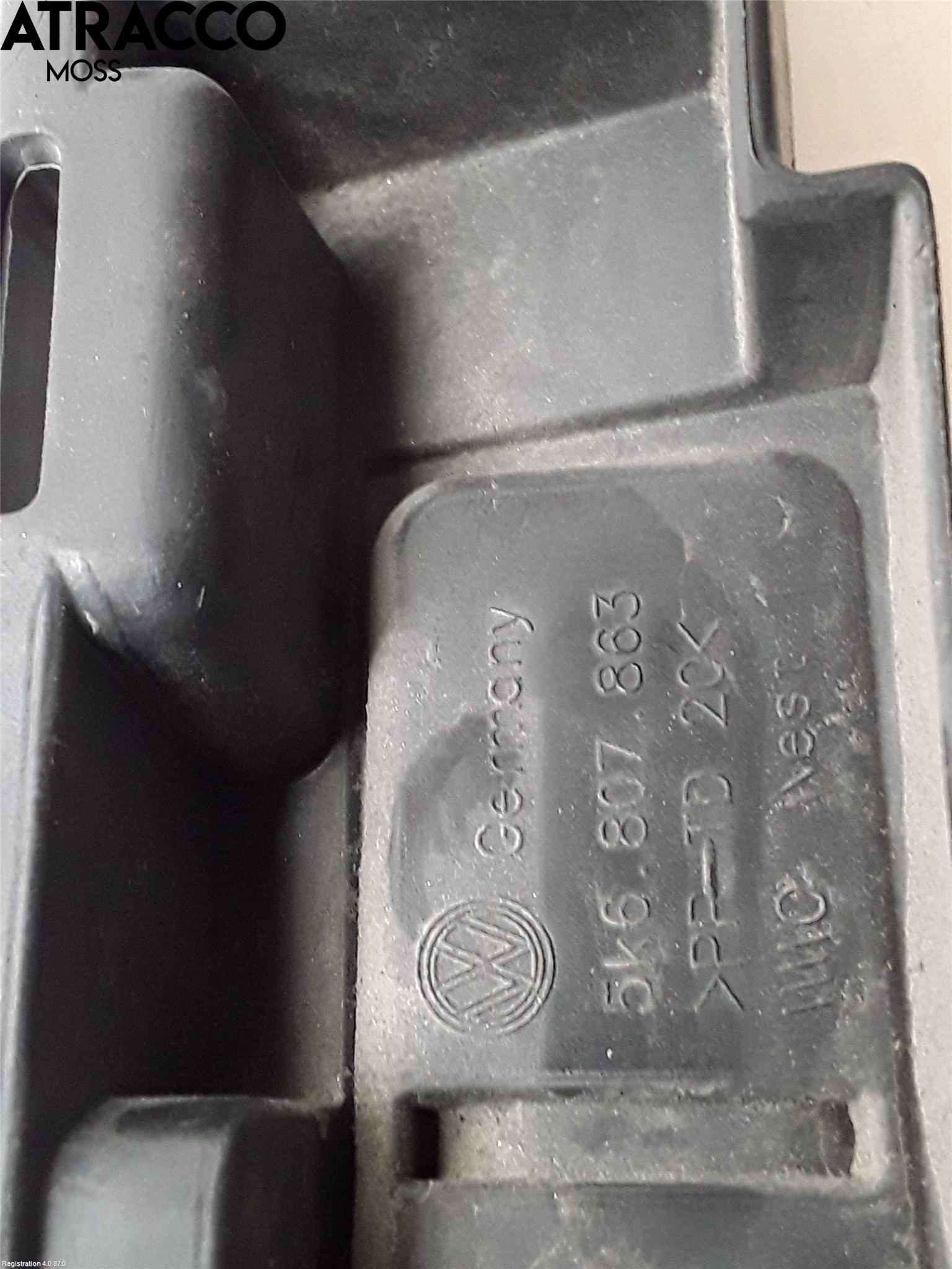 Volkswagen VW GOLF VI 09-13 Støtfanger Bak Deform Element