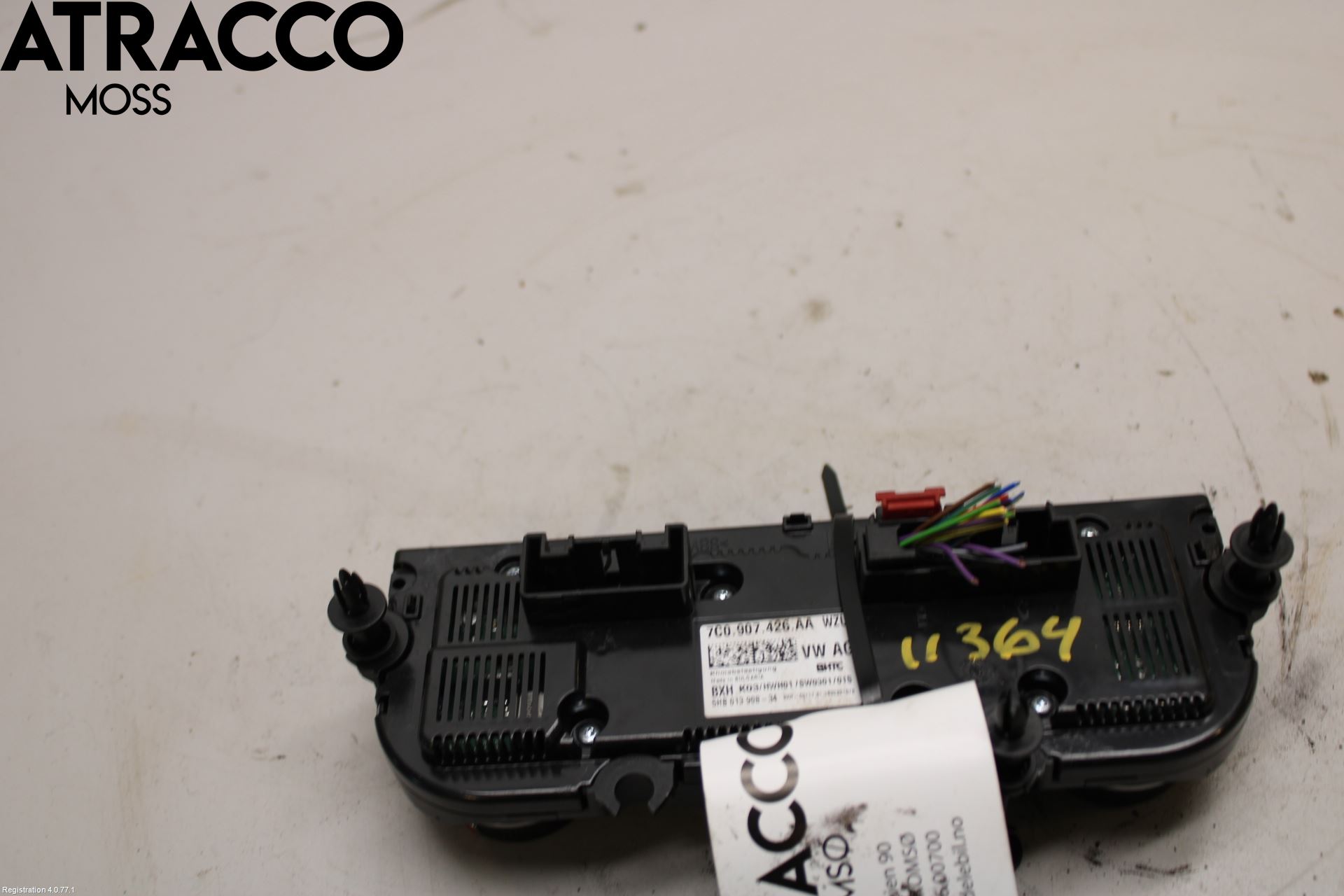 Volkswagen VW CRAFTER II / E-CRAFTER 17- Varme Ac Betjening-Display