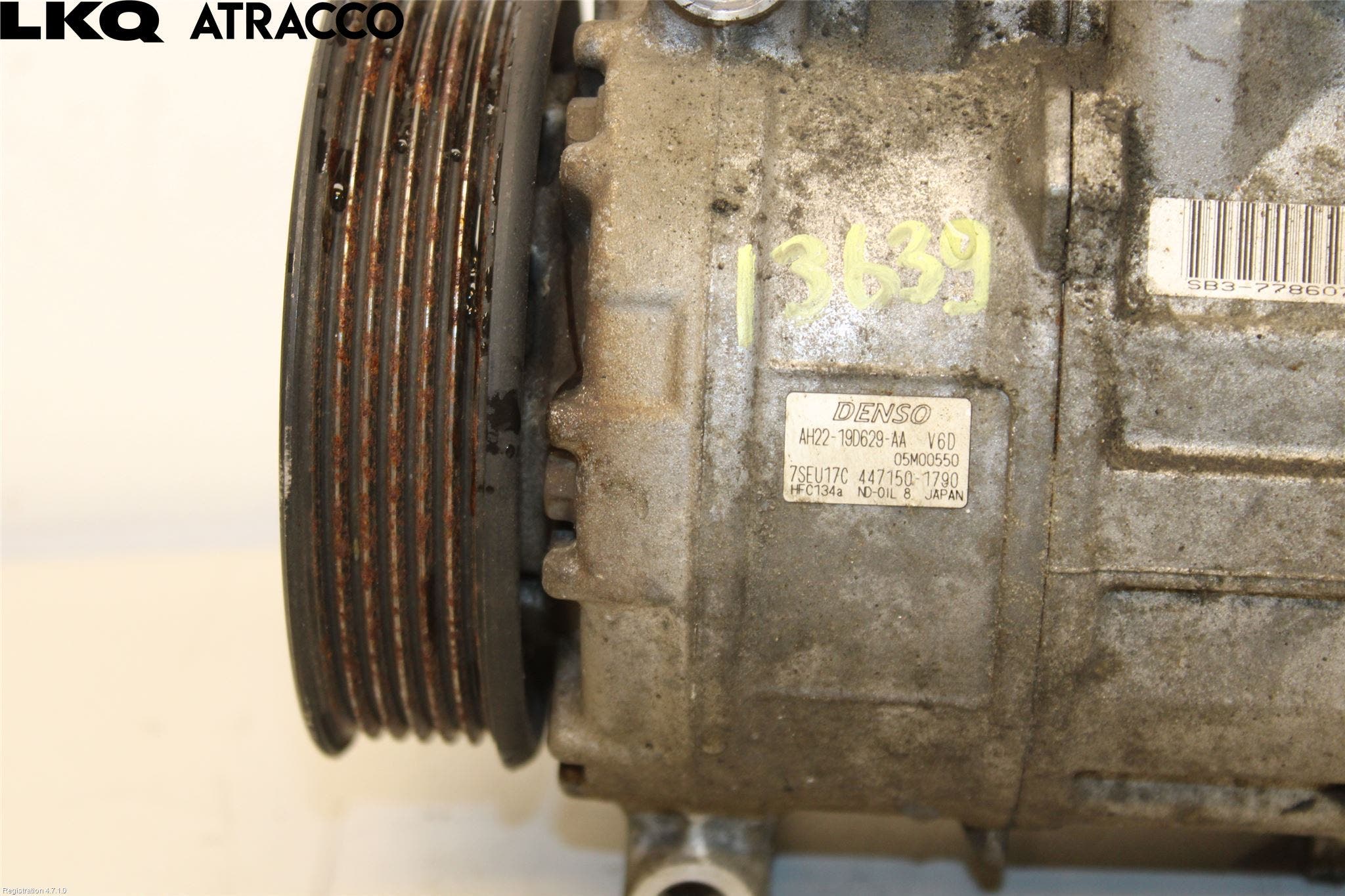 Landrover LAND ROVER DISCOVERY 3 05-09 Varme Ac Kompressor