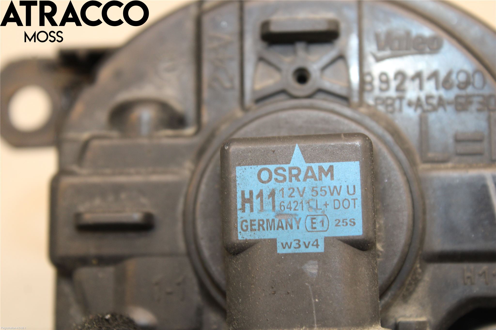 Citroen C4 GRAND PICASSO 14-18 Frontlykt-Kurve-Tåkelys