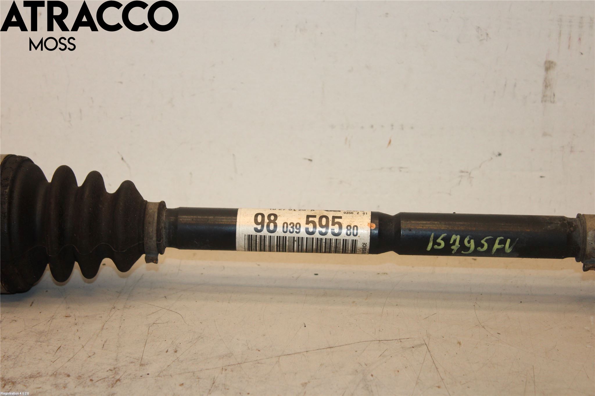 Peugeot 208 12-15 Drivaksel Foran Kompl Venstre