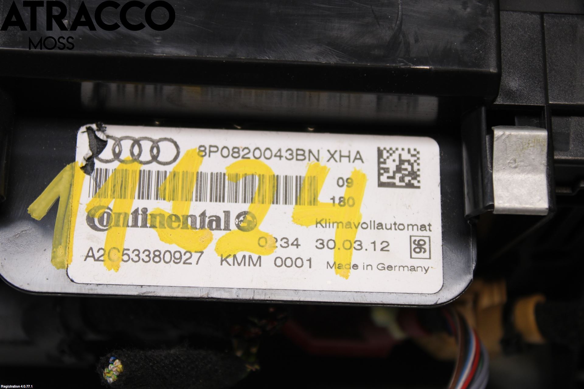 Audi A3/S3 05-13 Varme Ac Betjening-Display