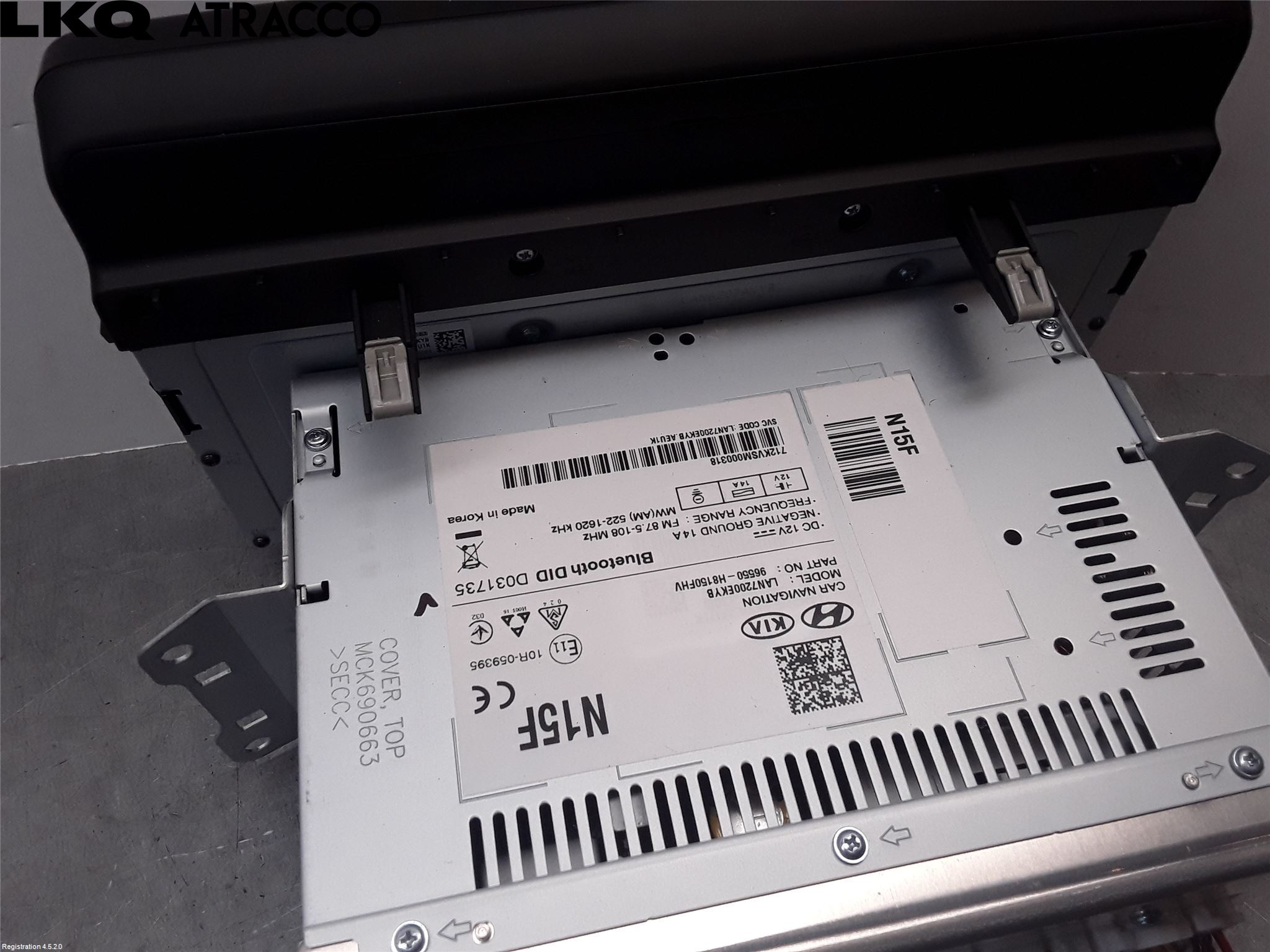 Kia STONIC 18->> Stereo Radio