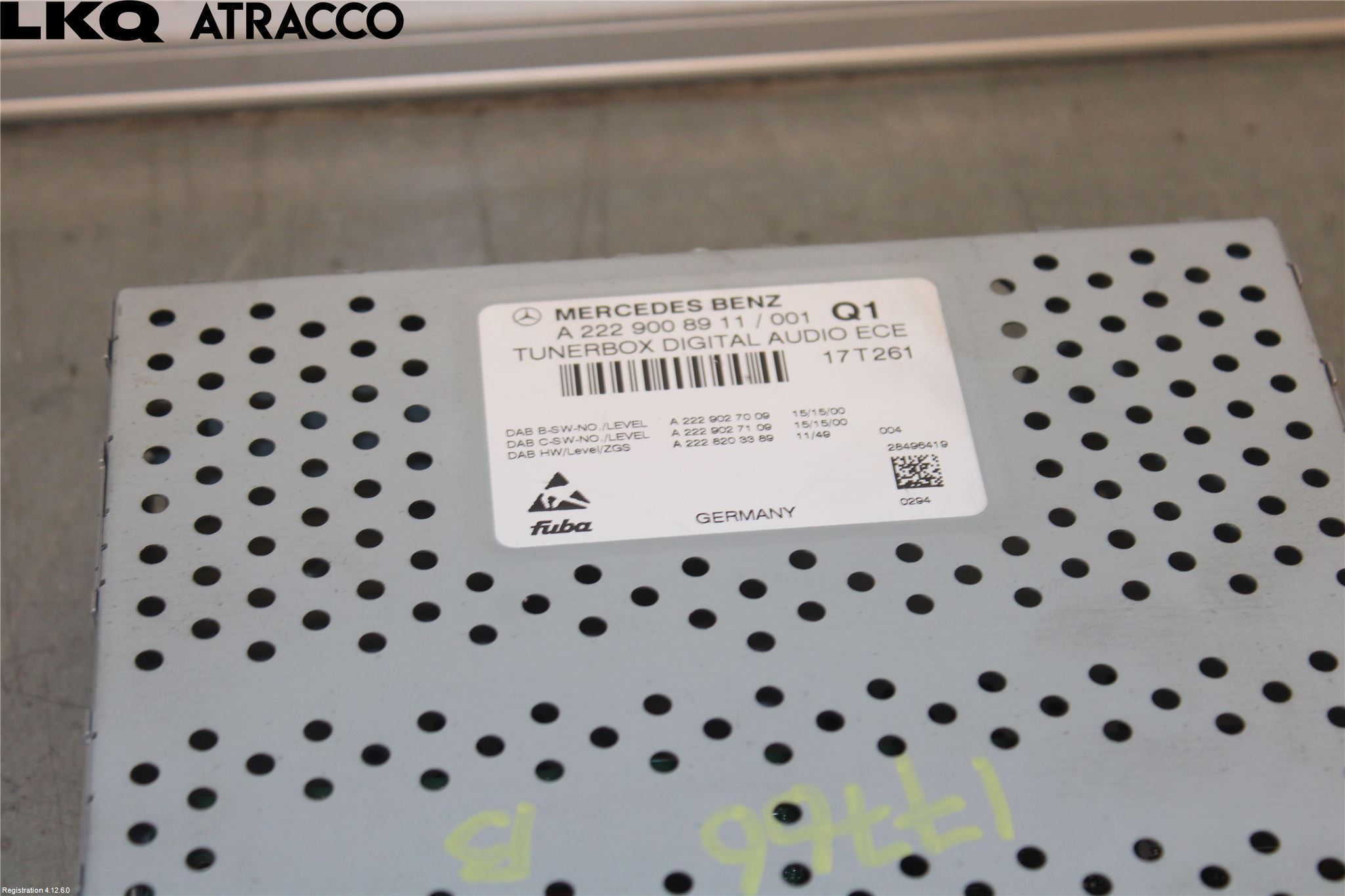 Mercedes-Benz MB C-KLASS (W205) 14-21 Stereo Radio