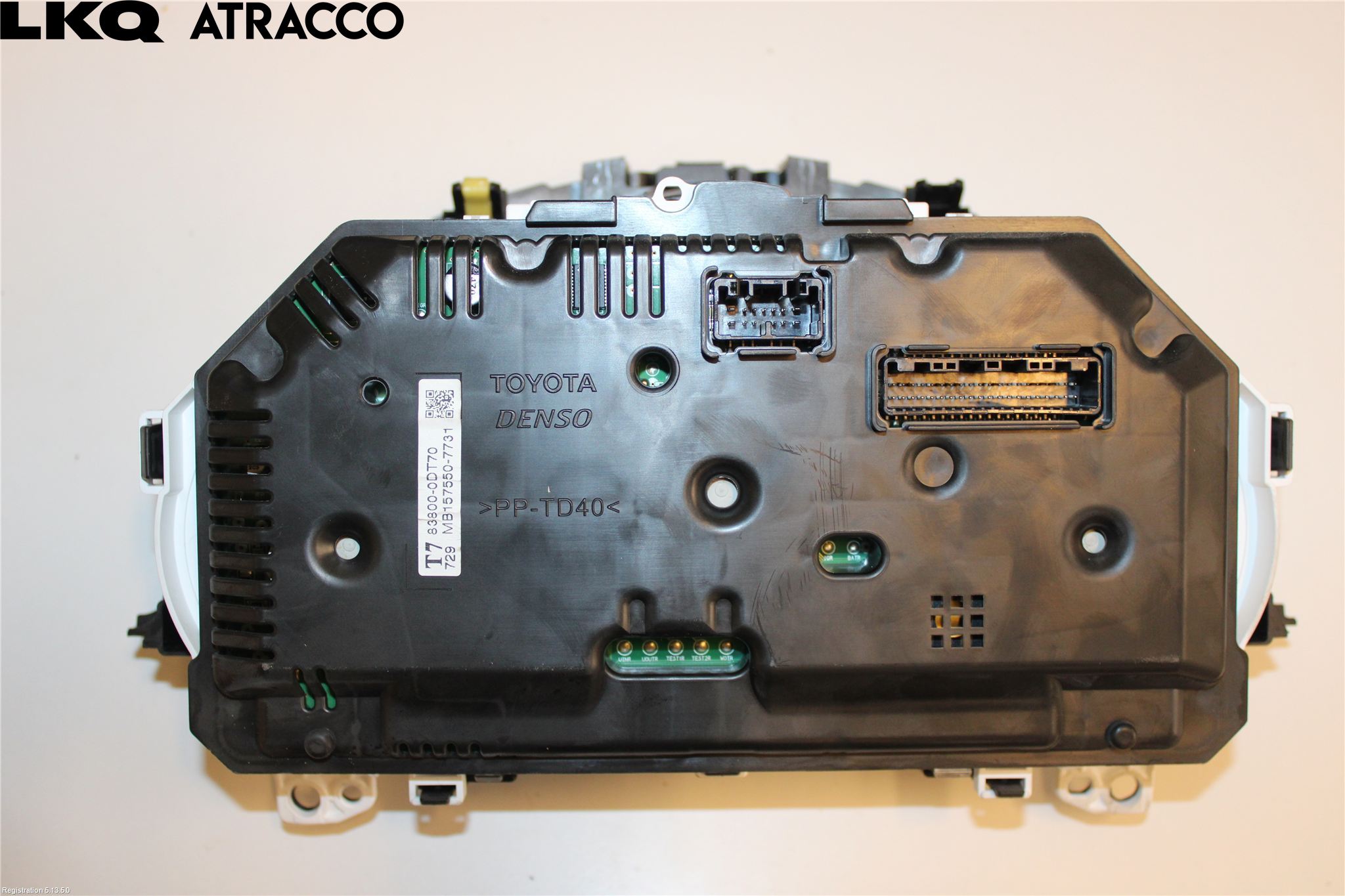 Toyota YARIS XP130 12-14 Instr Varselys - Display