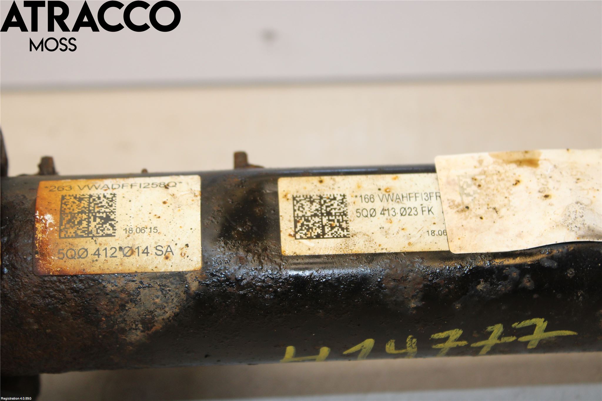 Volkswagen VW GOLF / E-GOLF VII 13-20 Fjærbein Foran Høyre