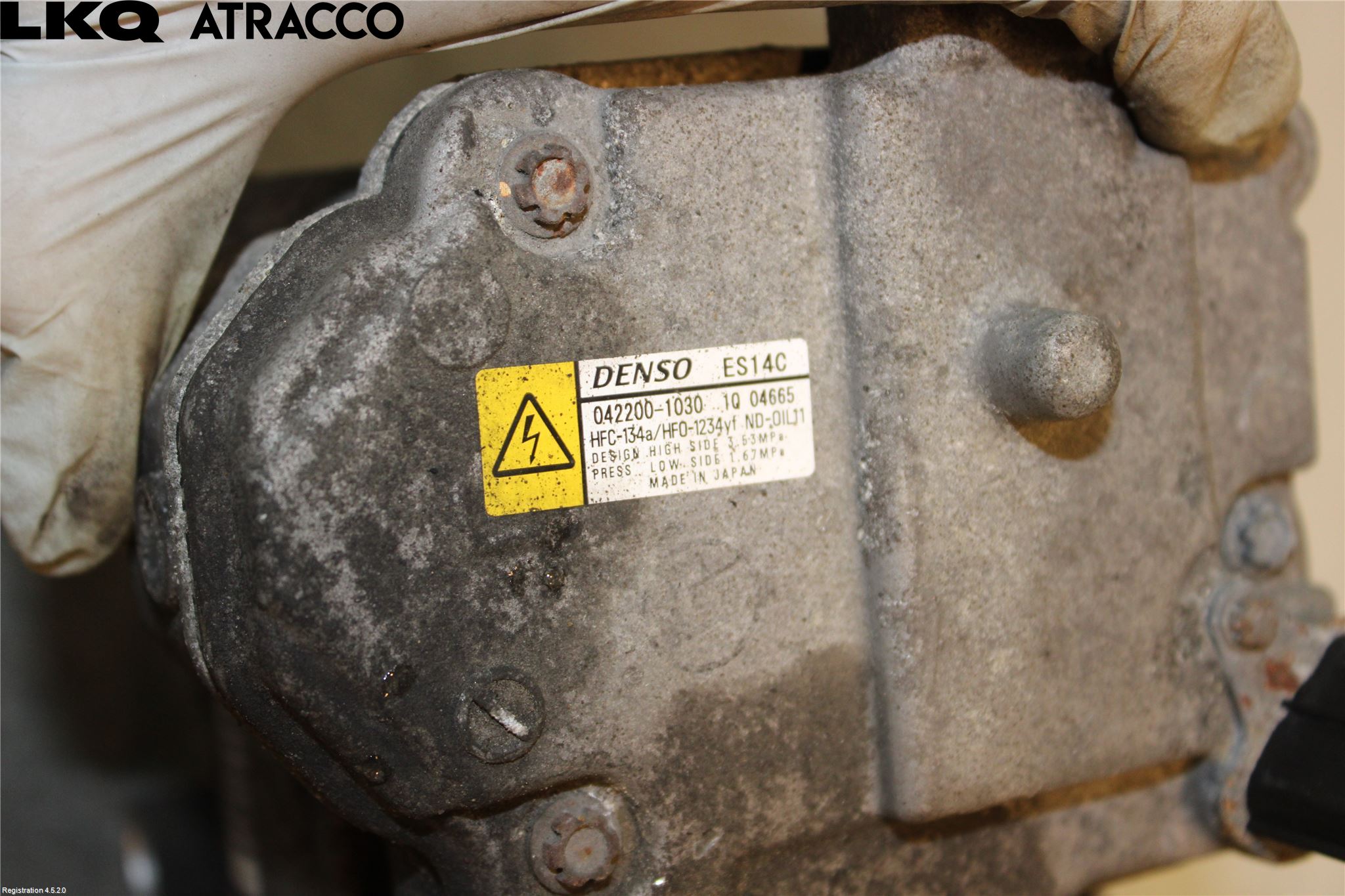 Toyota PRIUS ZVW30 09-20 Varme Ac Kompressor