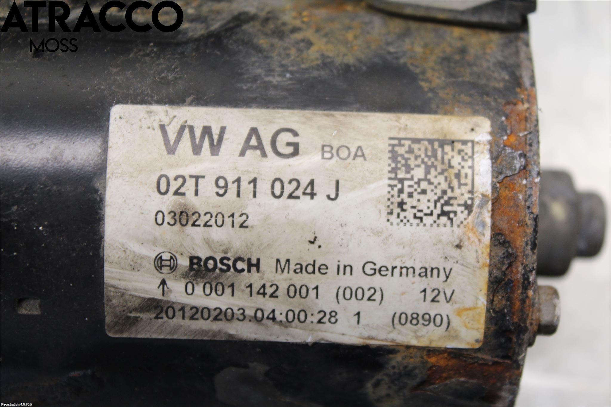 Skoda ROOMSTER Startmotor