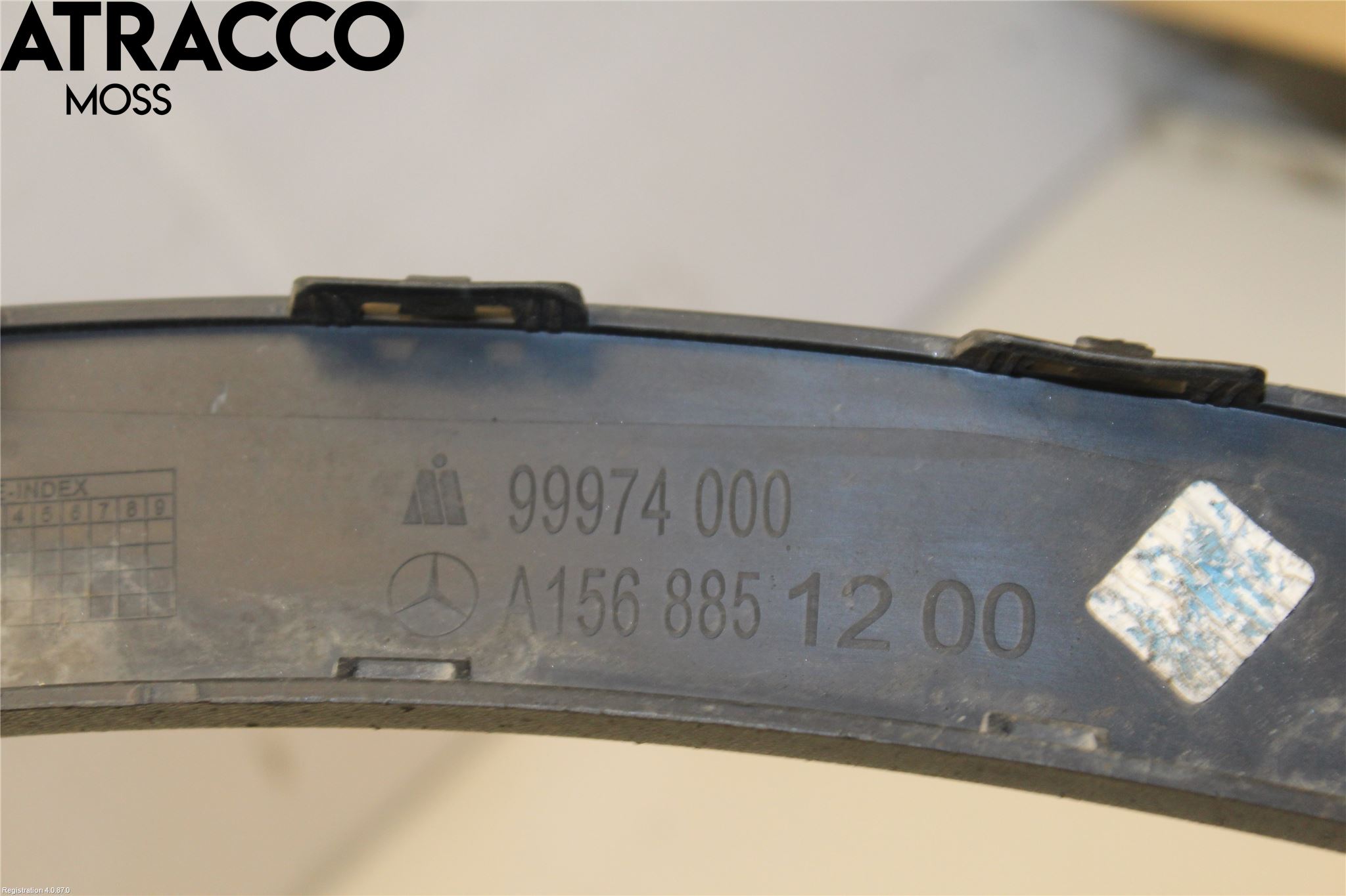 Mercedes-Benz MB GLA-KLASS (X156) 13-20 Hjulbuelist
