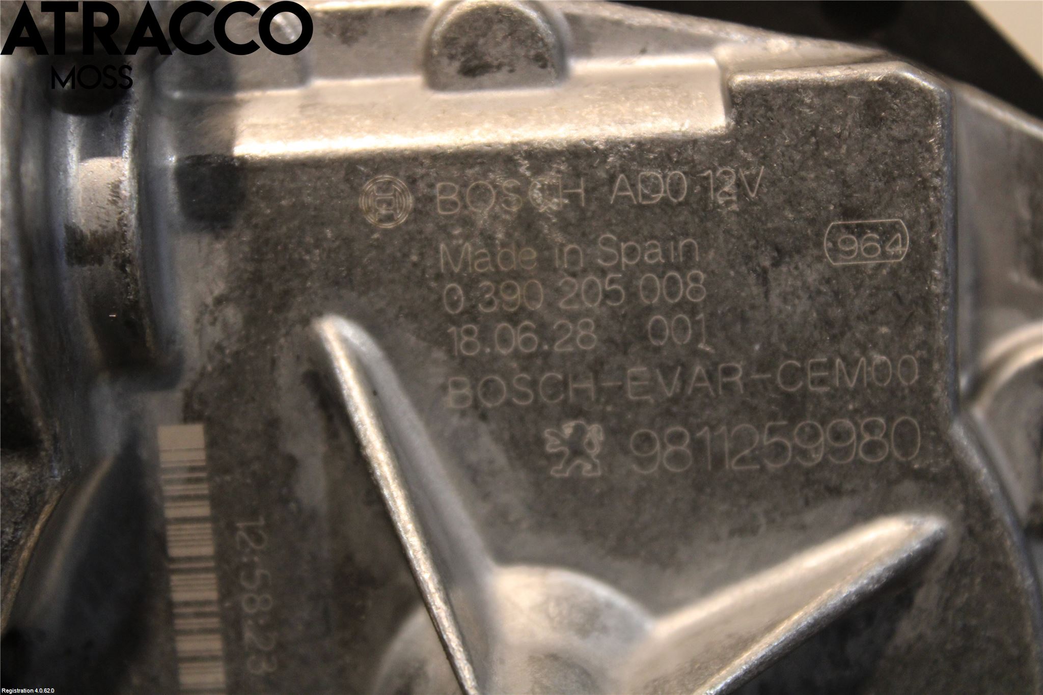 Peugeot 3008 17-24 Viskermotor Bakluke