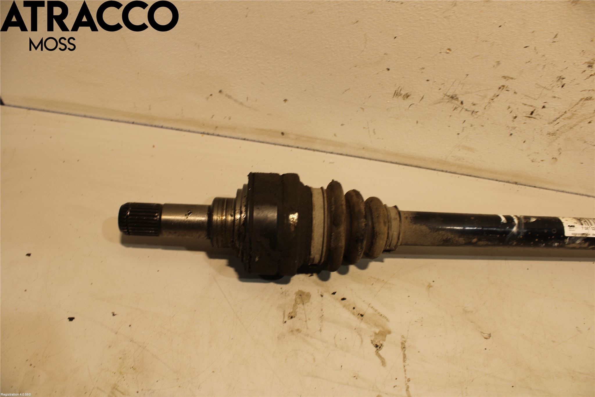 BMW 5 F10/F11/F18 09-17 Drivaksel Bak Kompl Høyre