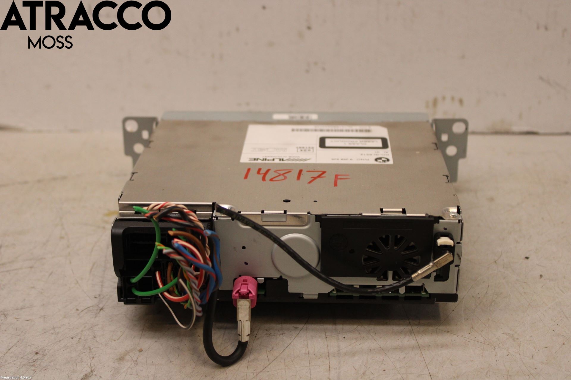 BMW 5 F10/F11/F18 09-17 Stereo Radio Med Cd