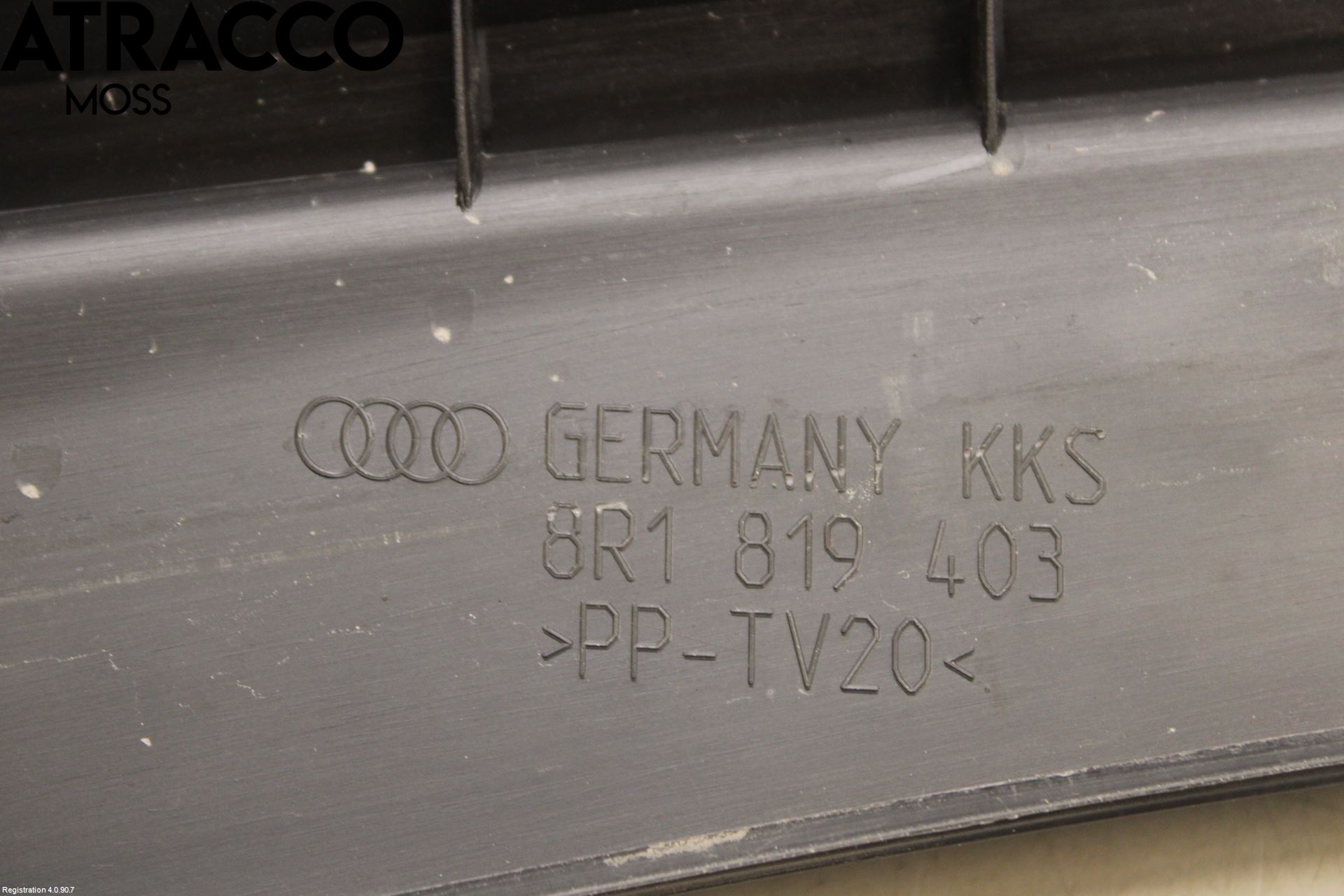 Audi Q5 09-16 Visker Deksel-Grill-Under Frr