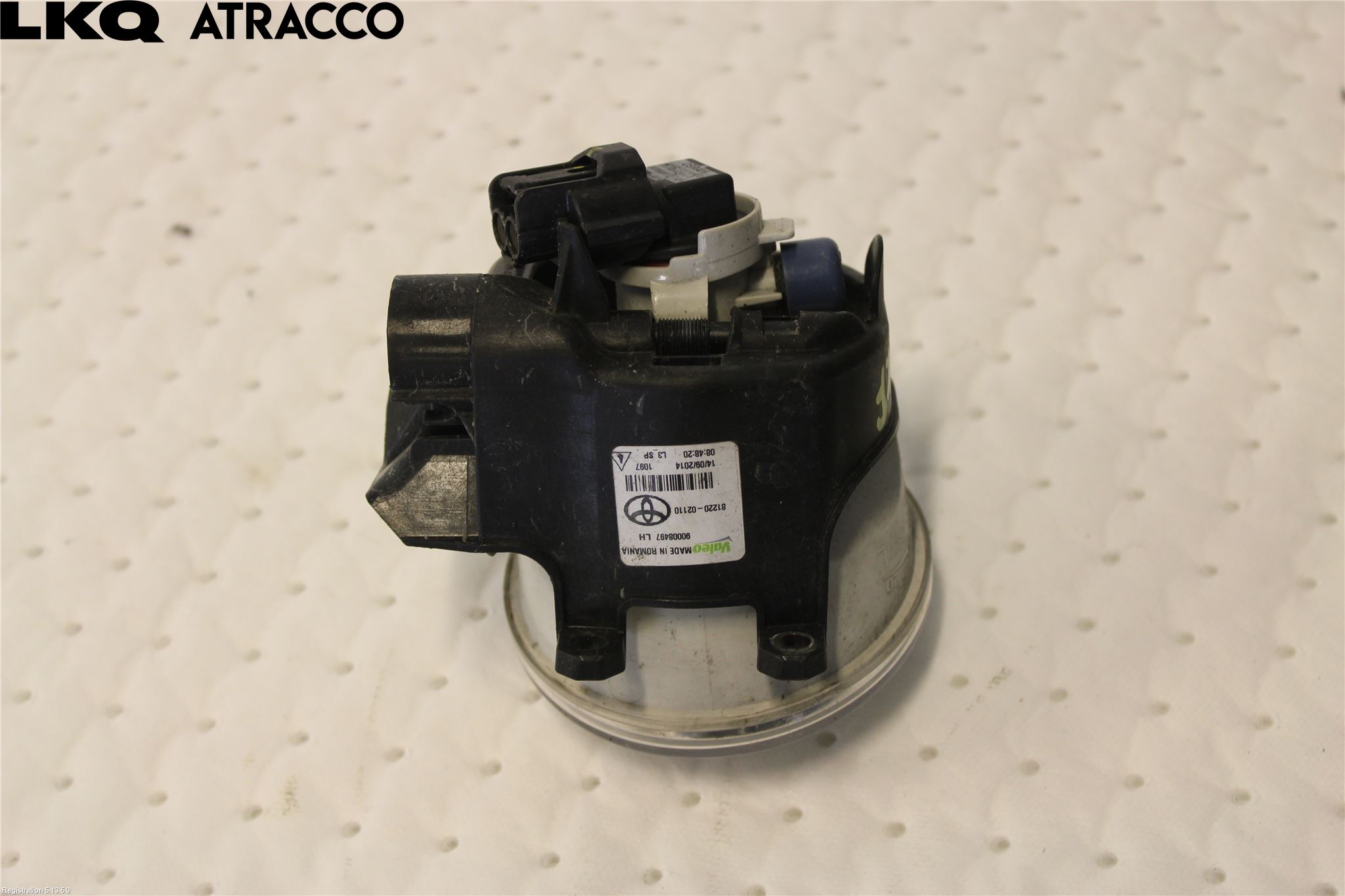 Toyota AURIS 13-19 Frontlykt-Kurve-Tåkelys