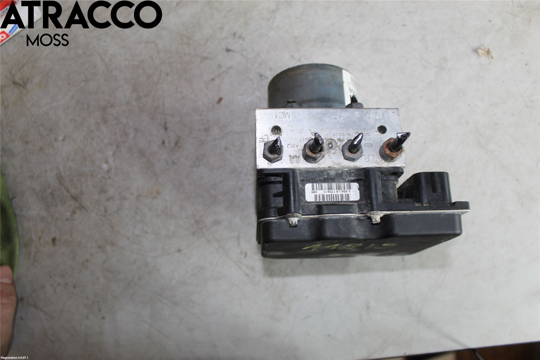 Fiat 500 07- Abs Hydraulikkaggregat