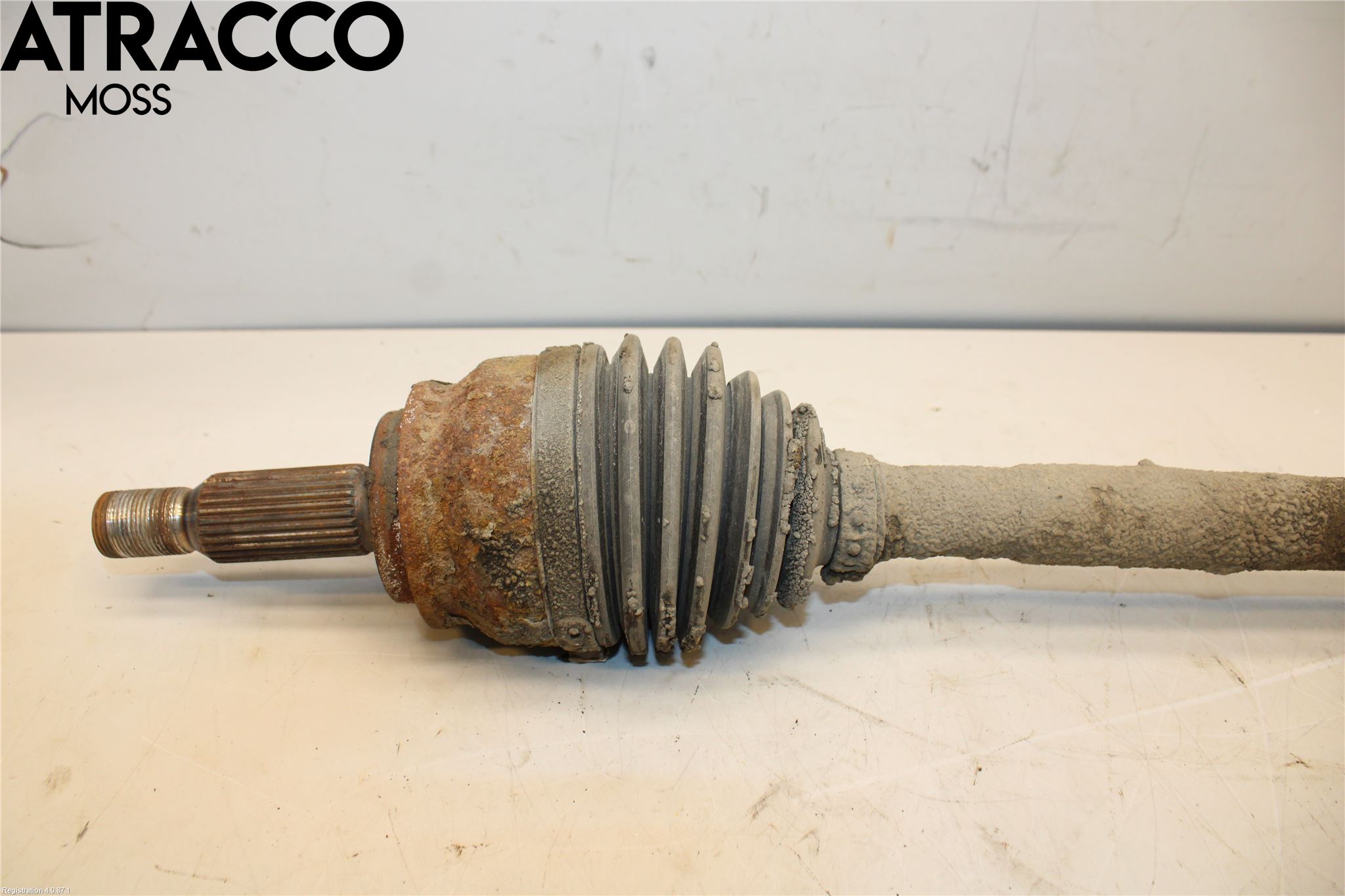 Citroen C4 GRAND PICASSO 07-13 Drivaksel Foran Kompl Venstre