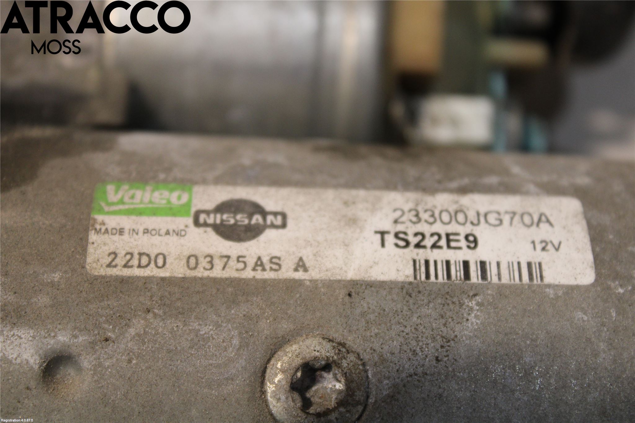 Nissan X-TRAIL 08-14 Startmotor Diesel