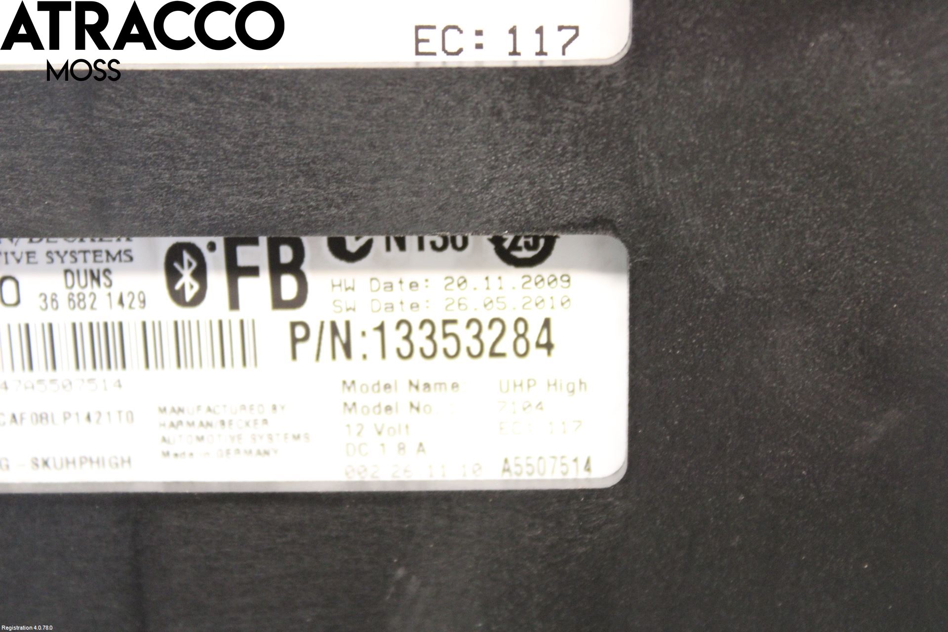 Opel INSIGNIA 09-16 Styreenhet Øvrig