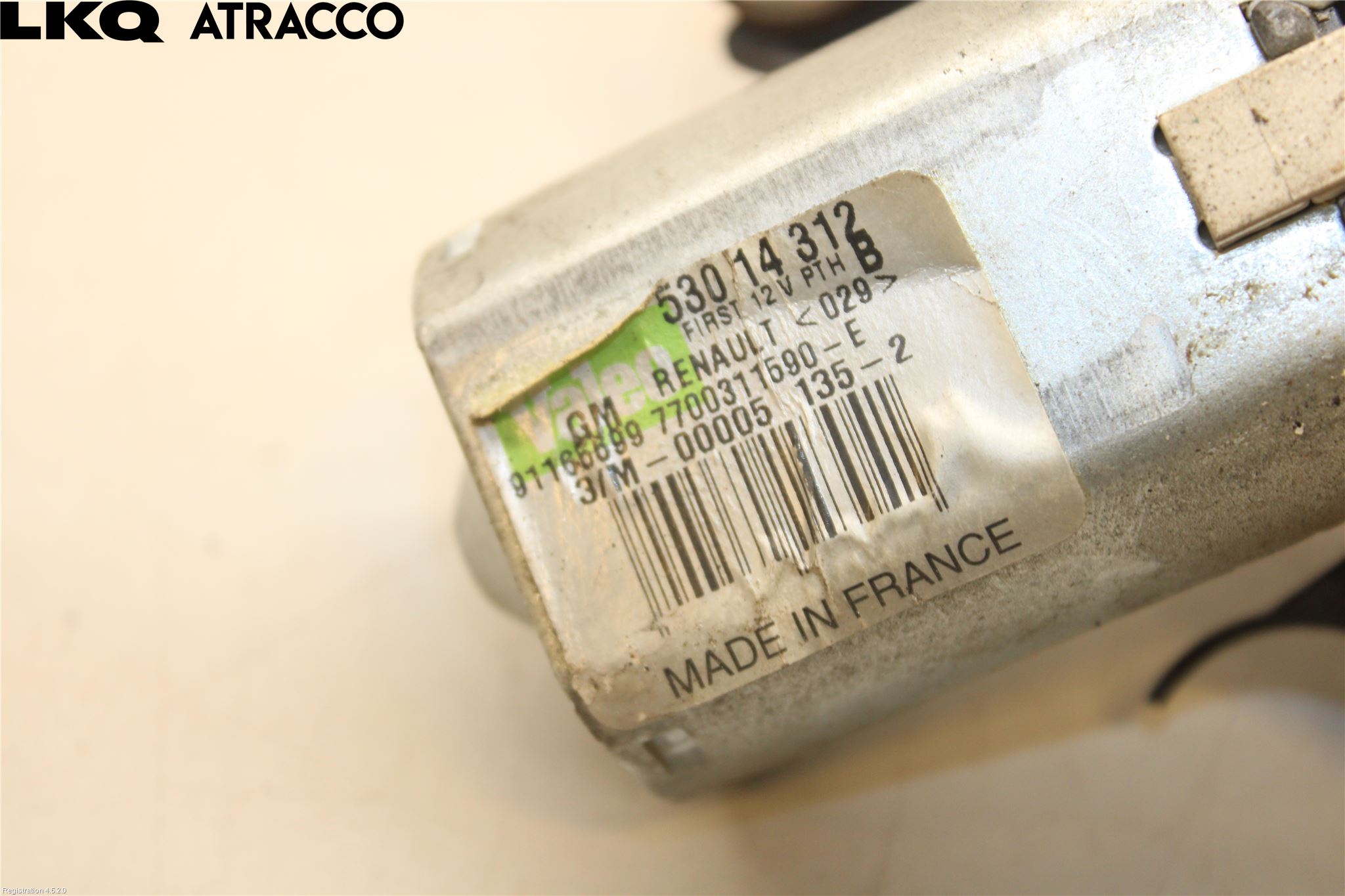 Opel VIVARO 01-14 Viskermotor Bakluke