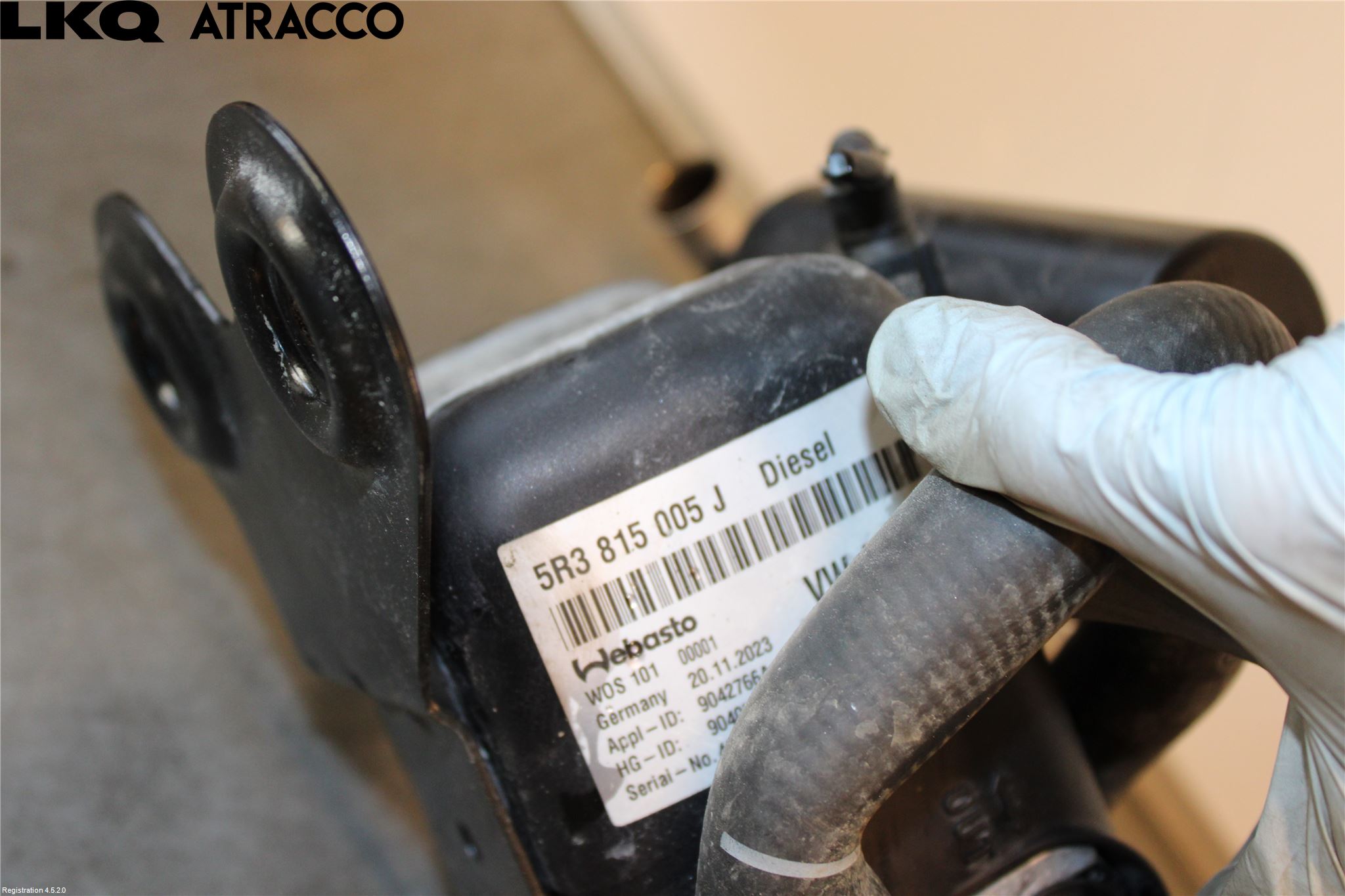 Volkswagen VW CADDY 21- Eksos Partikketfilter