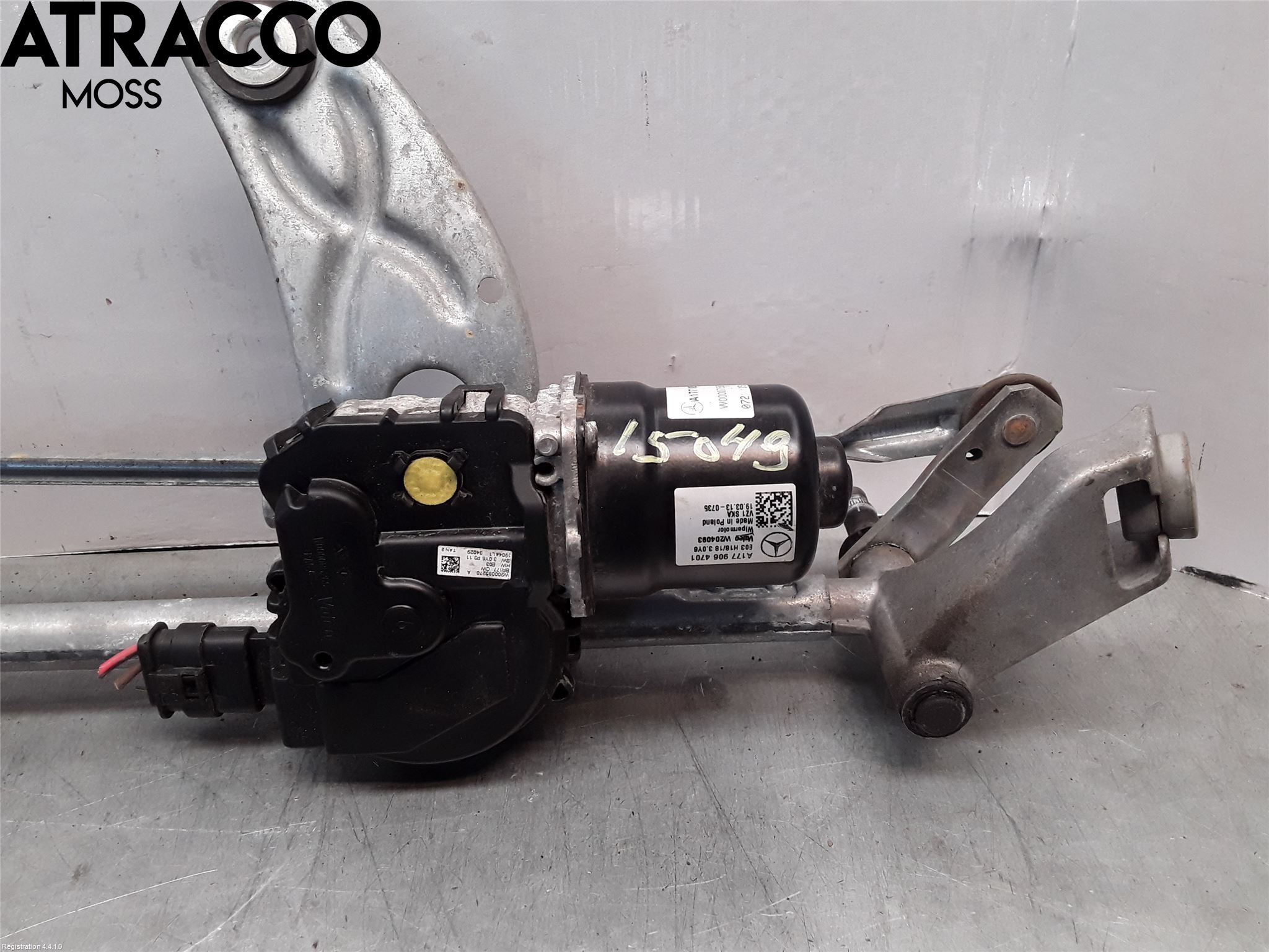 Mercedes-Benz MB A-KLASS (W177) 18- Viskermotor Frontrute