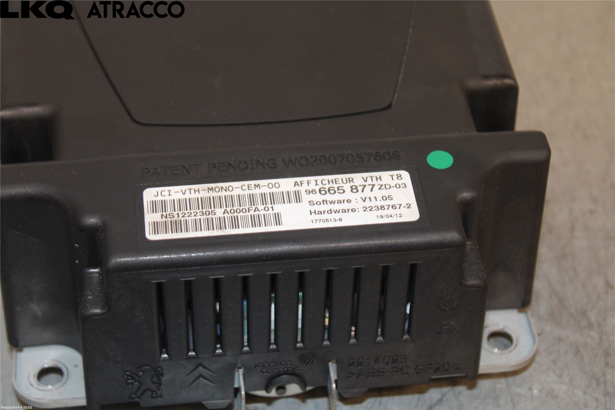 Peugeot 5008 10-16 Kjørecomputer