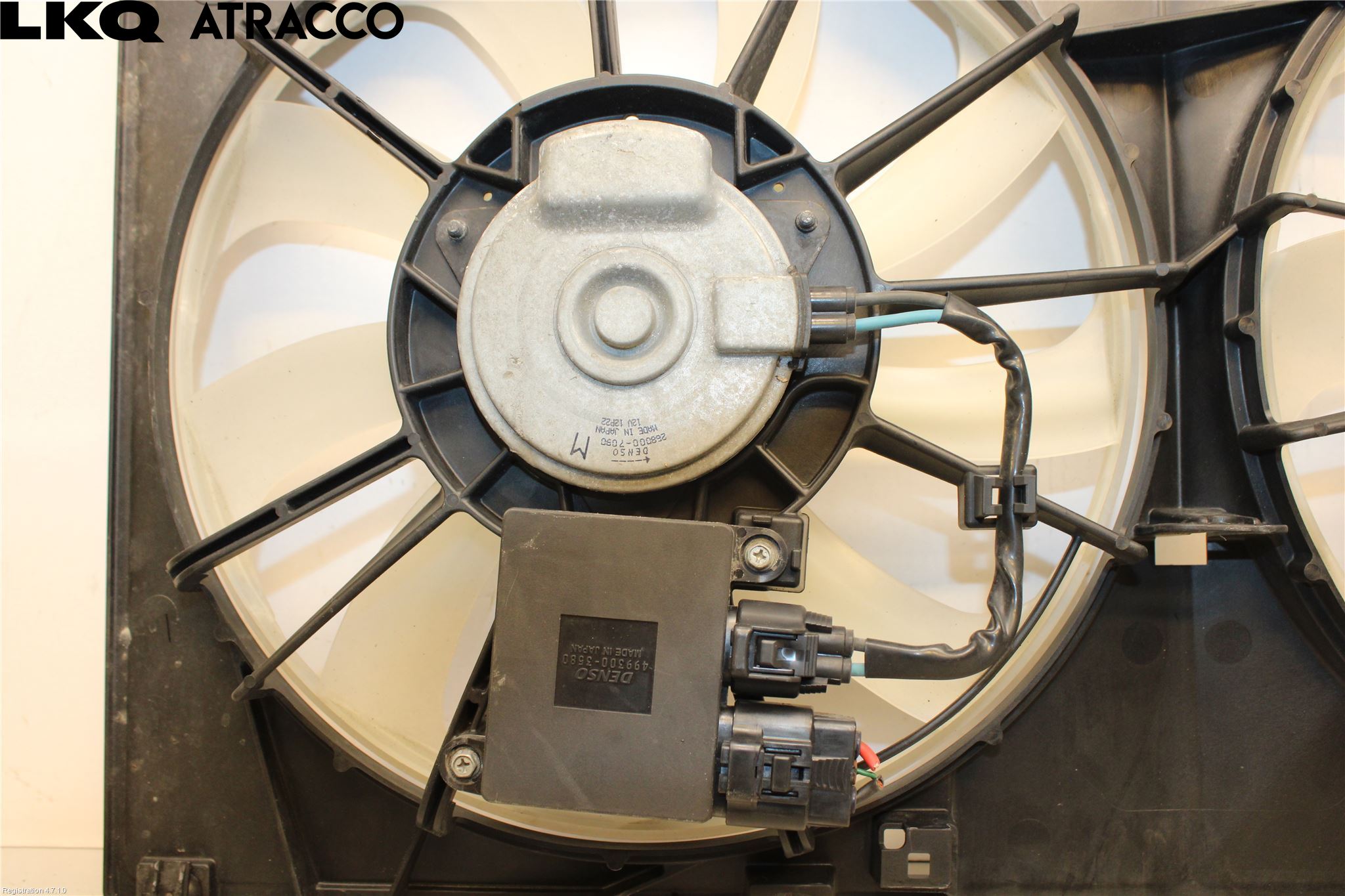 Mazda 6 13- Kjølevifte Elektrisk