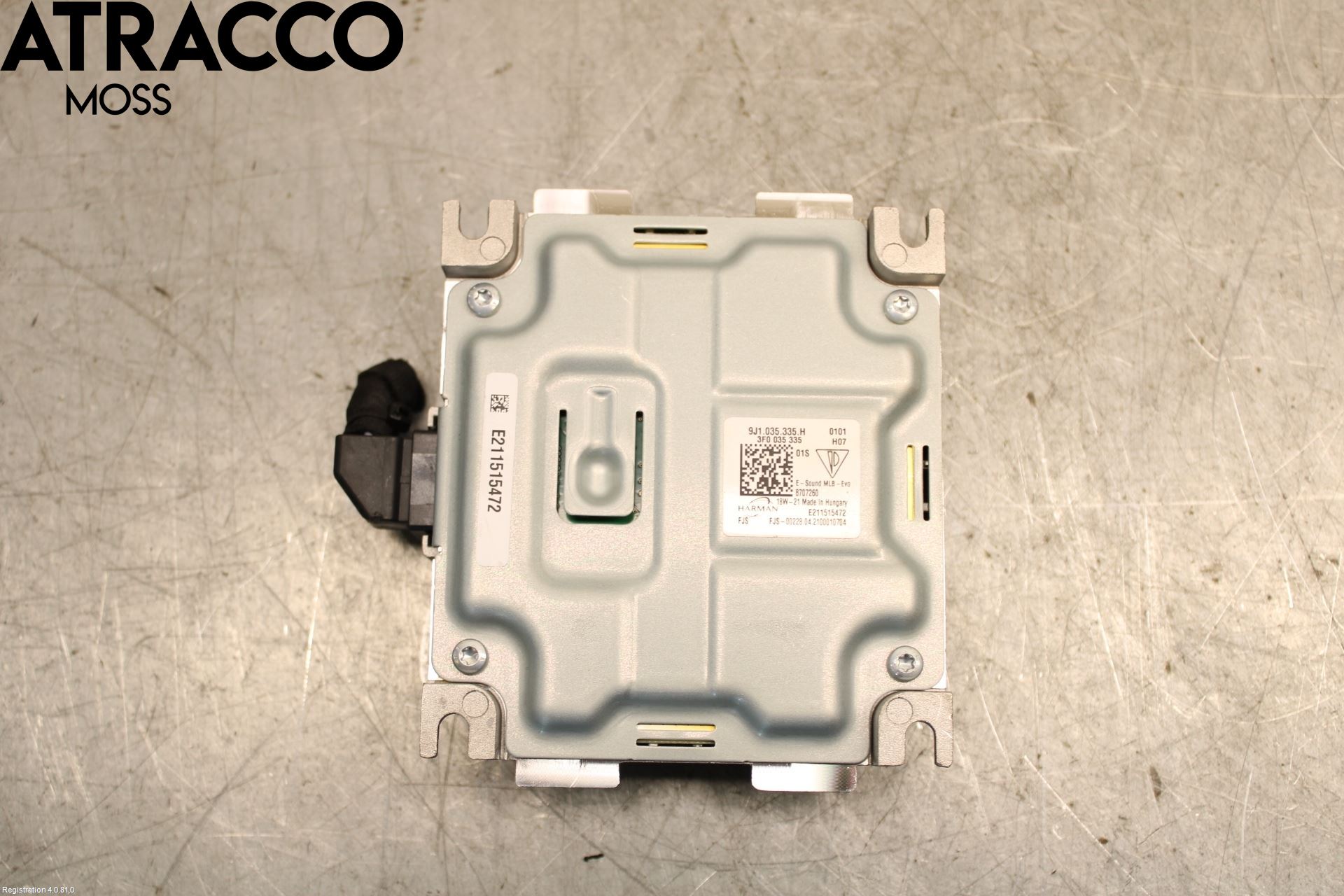 Porsche TAYCAN 20- Stereo Forsterker