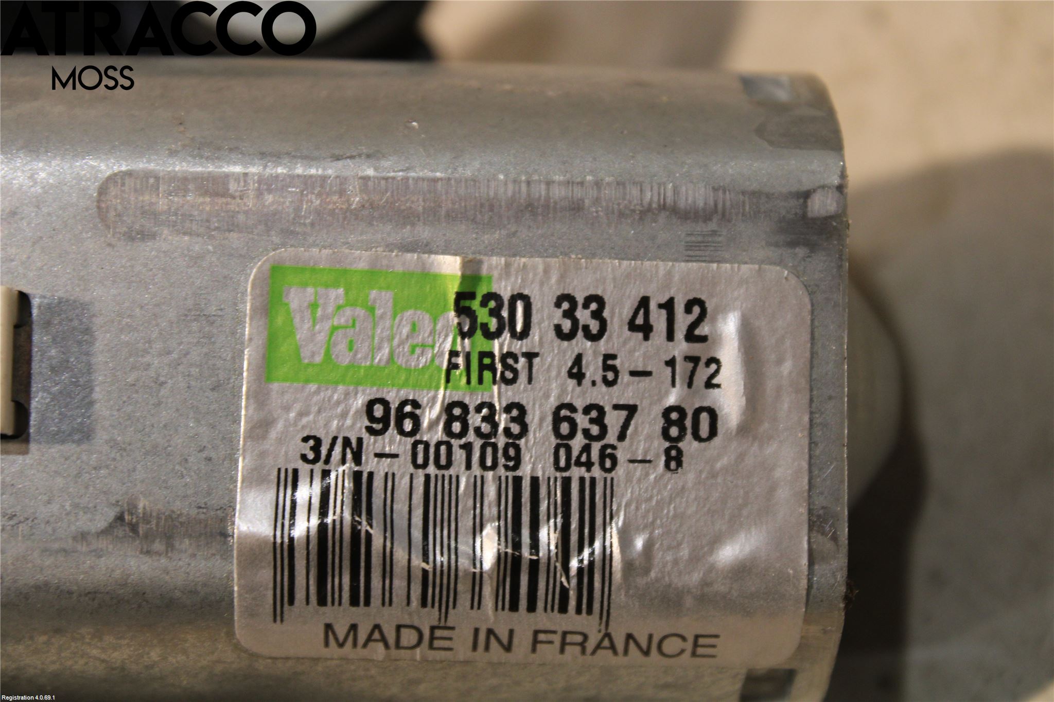 Peugeot PARTNER 16-18 Viskermotor Bakluke