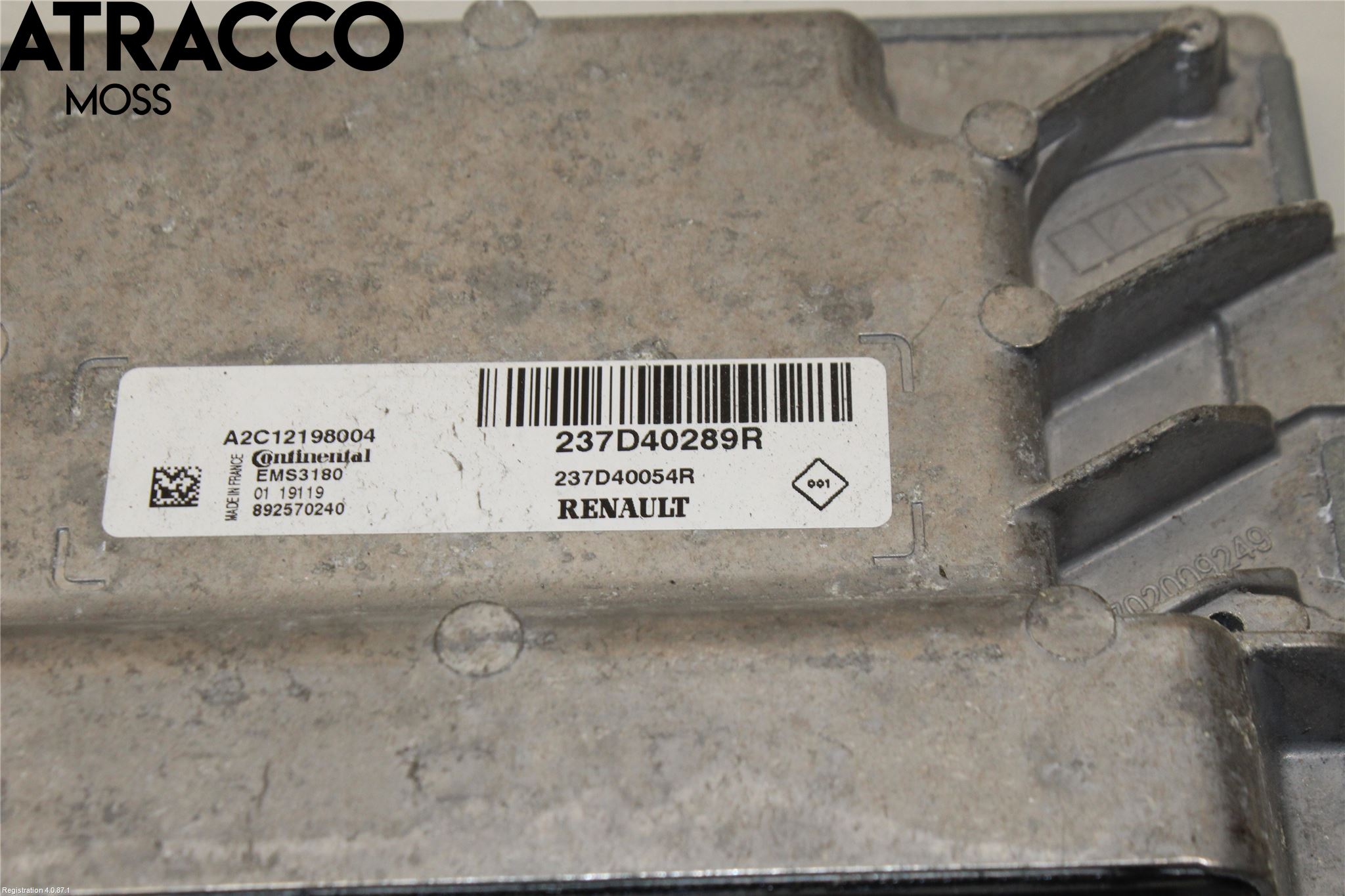 Renault ZOE/E-TECH 13- Styreenhet Innsprøytning