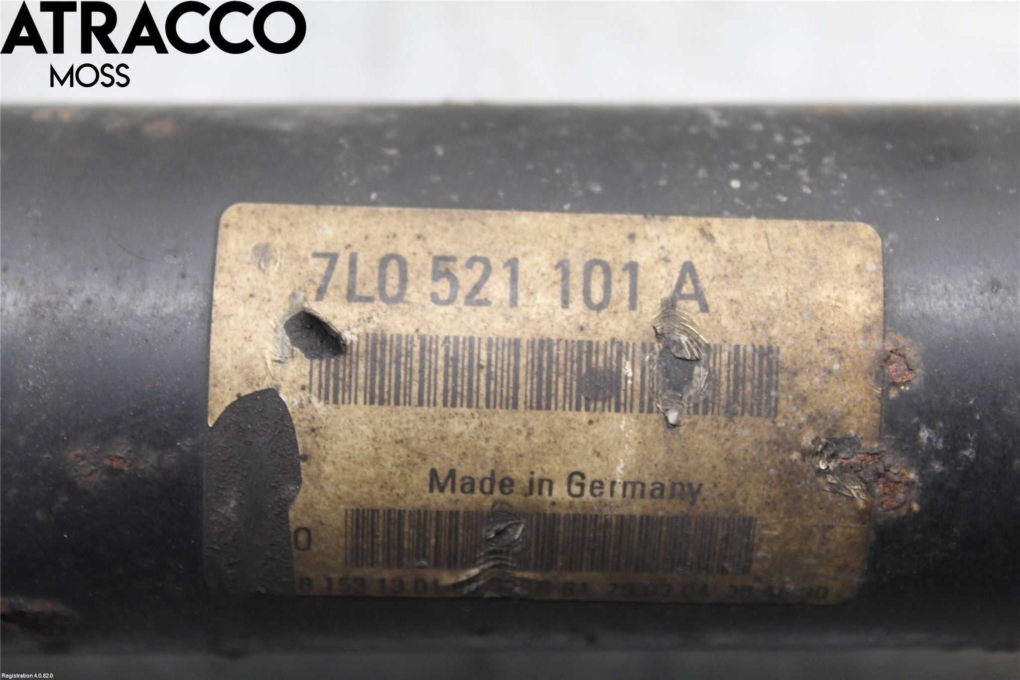 Porsche CAYENNE 03- Mellomaksel Fremre 4Wd