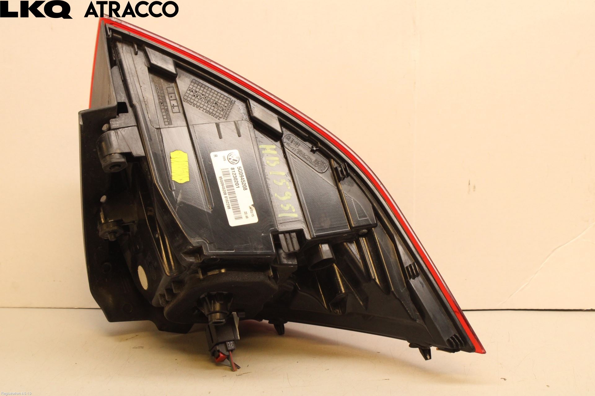 Volkswagen VW GOLF / E-GOLF VII 13-20 Baklykt Høyre