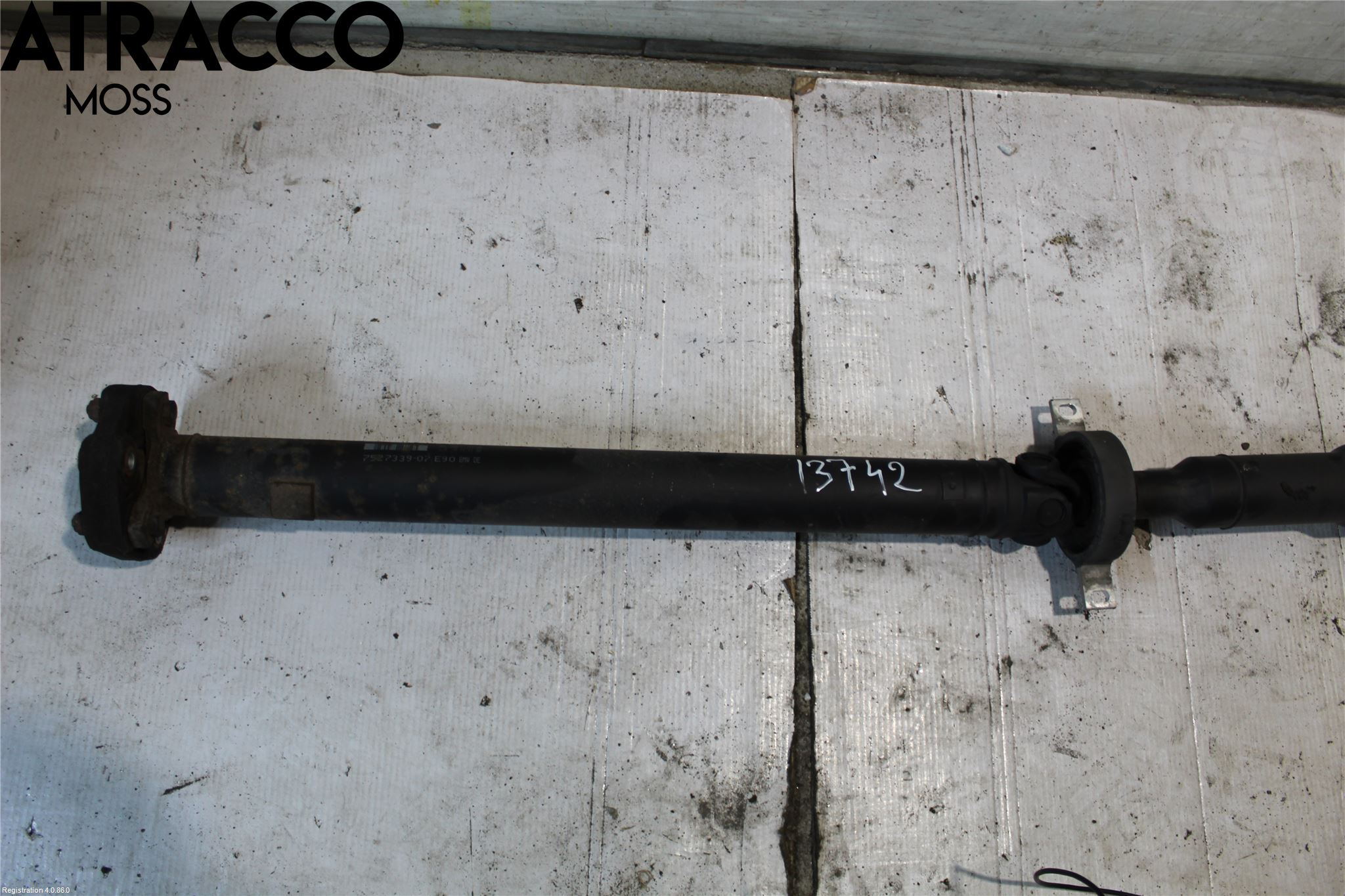 BMW 3 E92/93 Coupé/Cab 05-14 Mellomaksel Kompl