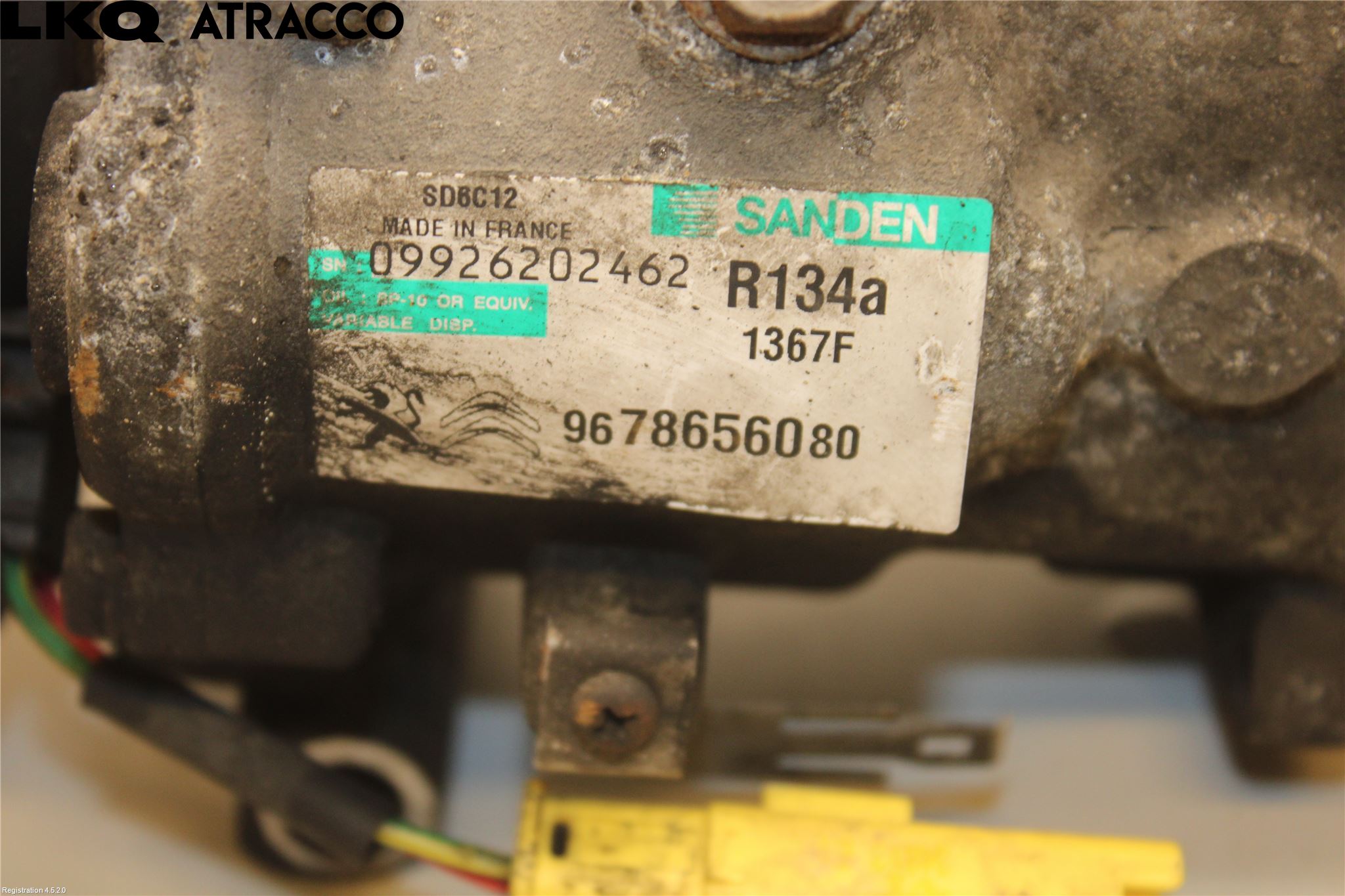 Peugeot 508 11-18 Varme Ac Kompressor